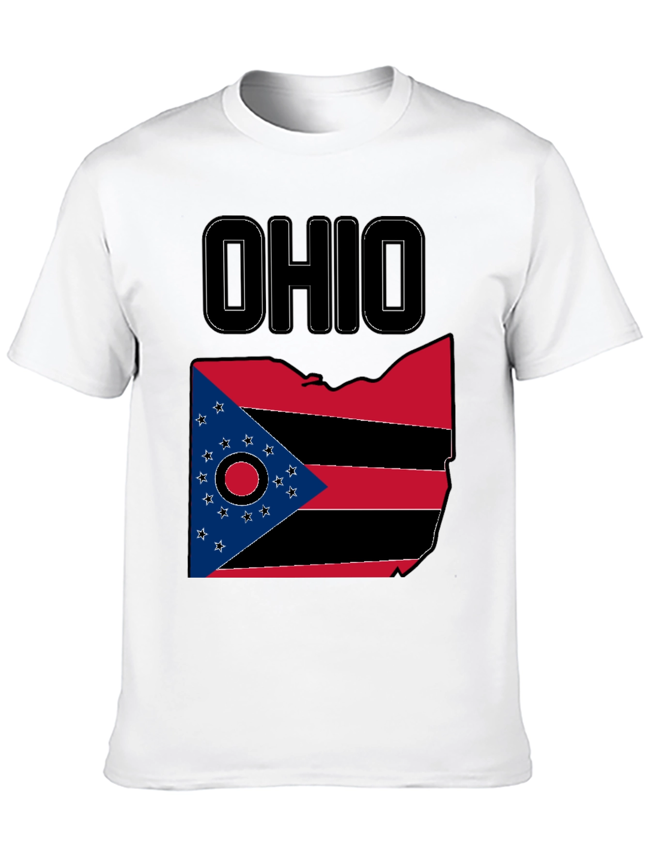 Black Ohio State Pride Graphic T-Shirt view 10