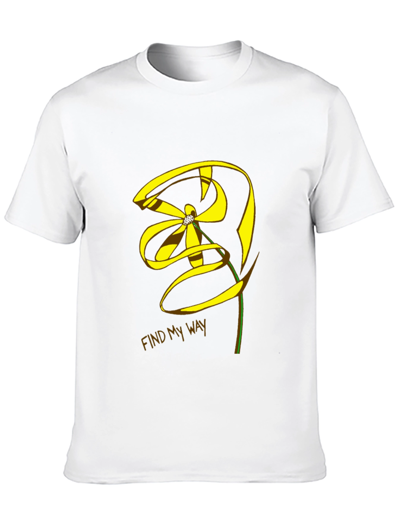 Black Find My Way Graphic Tee view 10