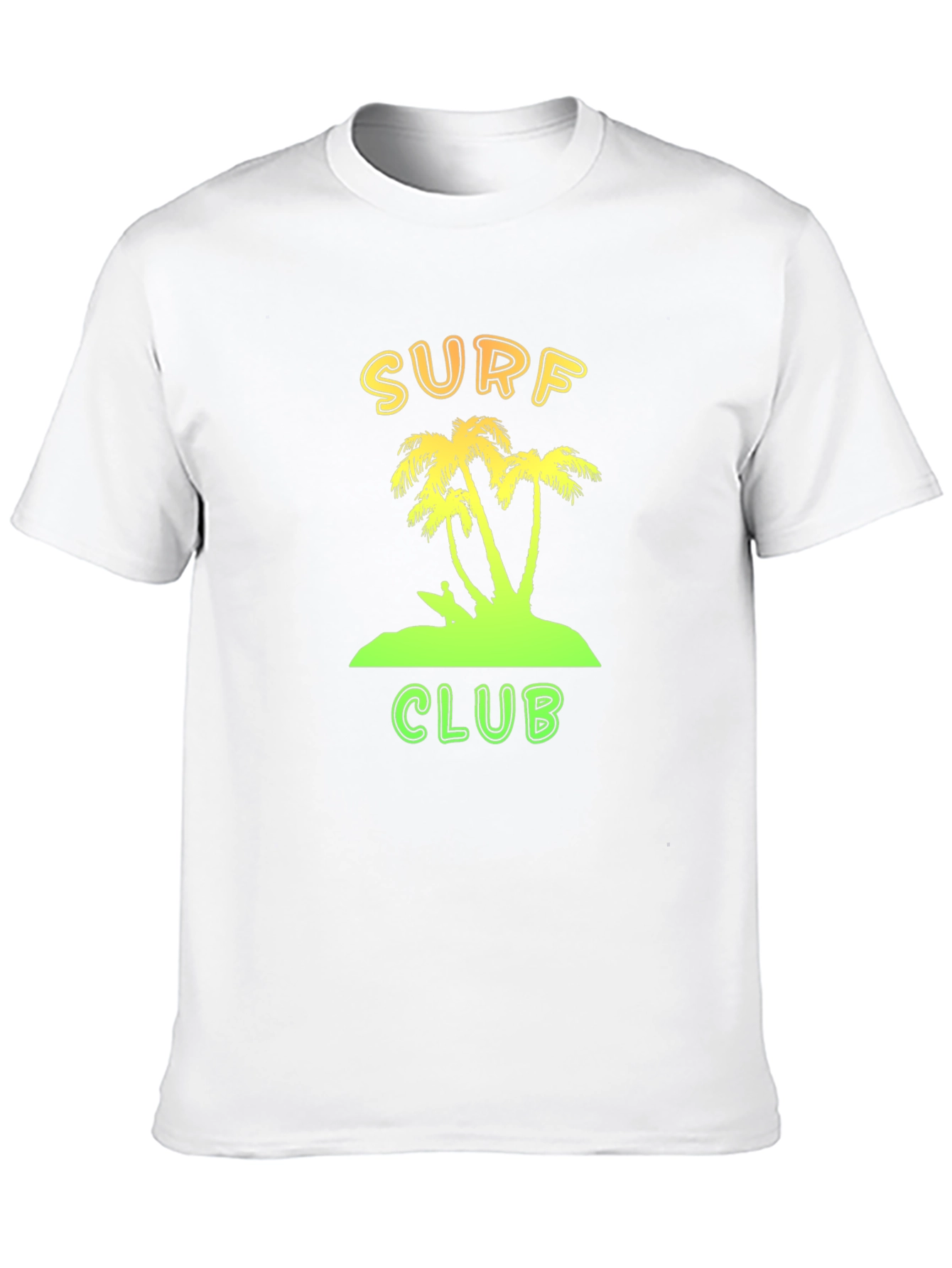 Black Surf Club Palm Tree T-Shirt - Island Vibes Tee view 10