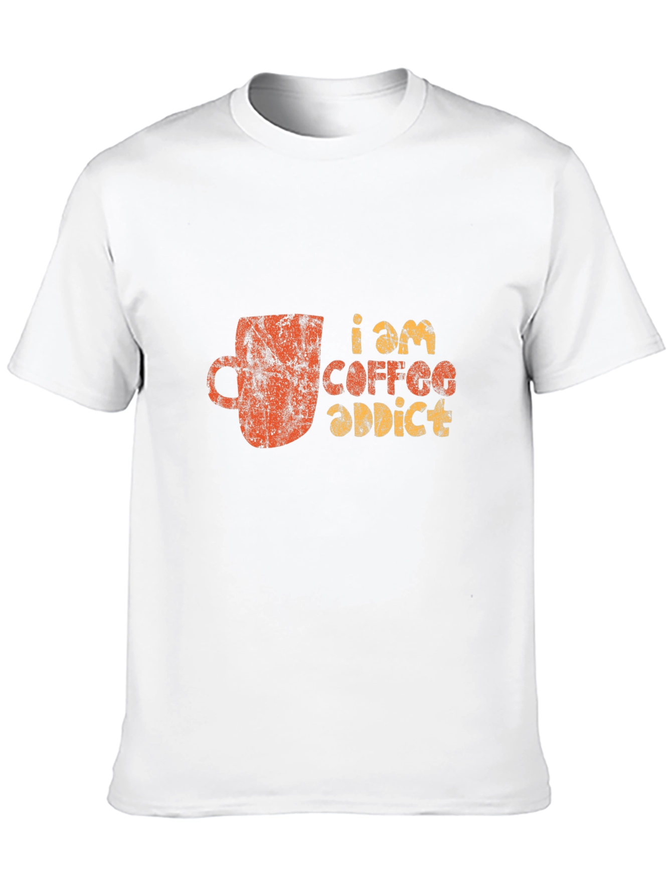Black Coffee Addict Graphic Tee - Black Short Sleeve T-Shirt view 10