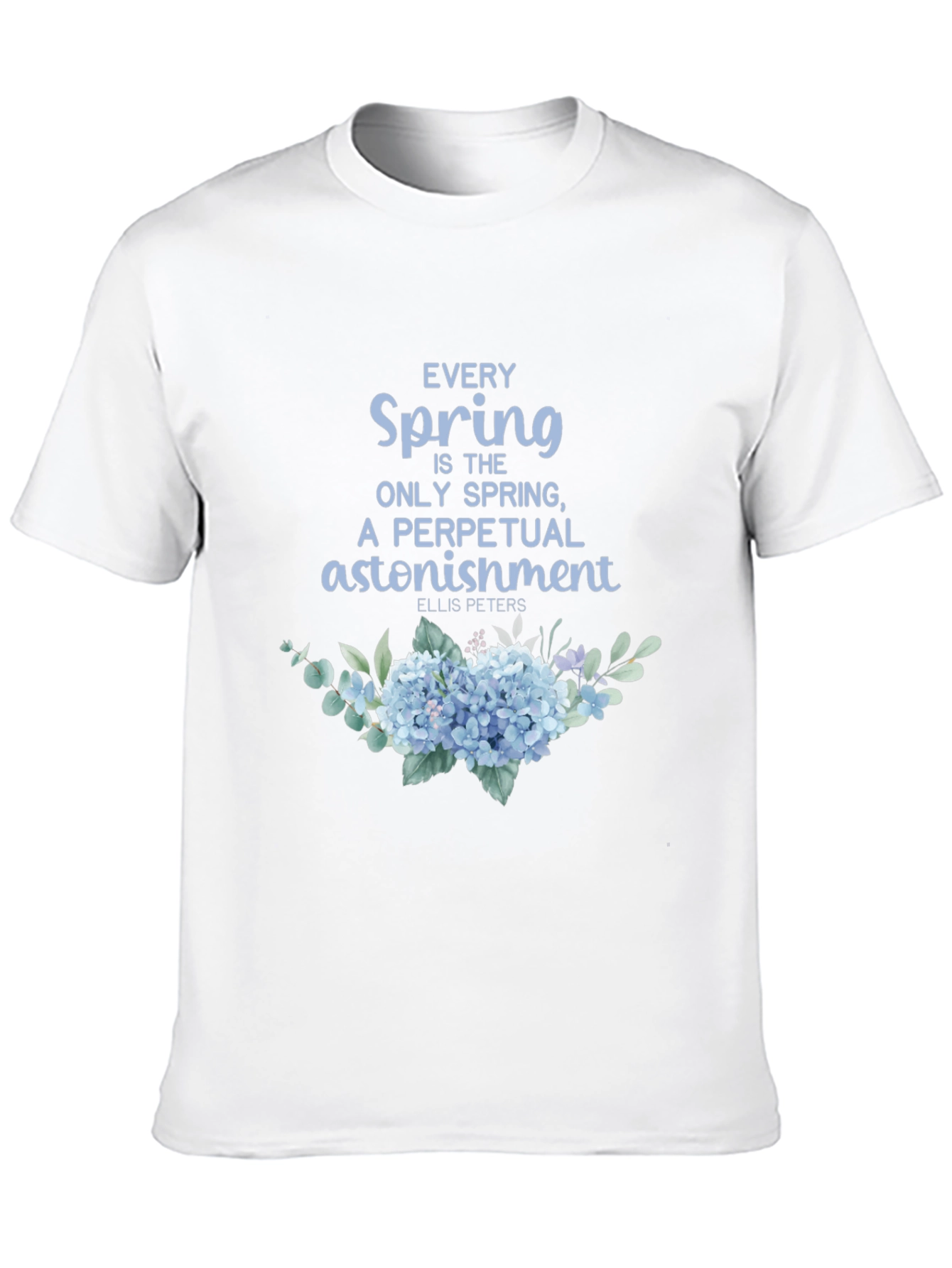 Black Spring Astonishment Graphic T-Shirt view 10