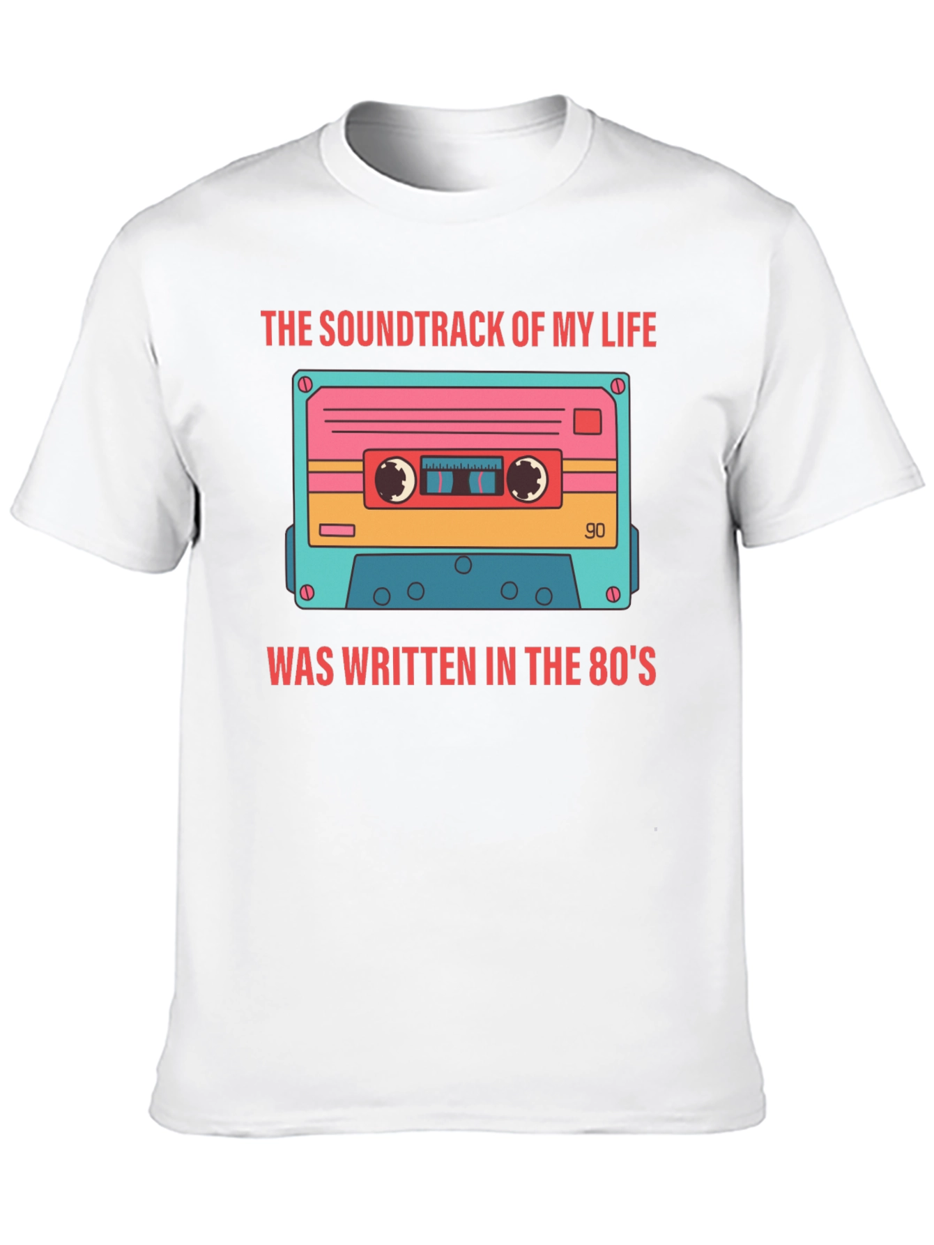 Black Retro 80's Mixtape T-Shirt view 10
