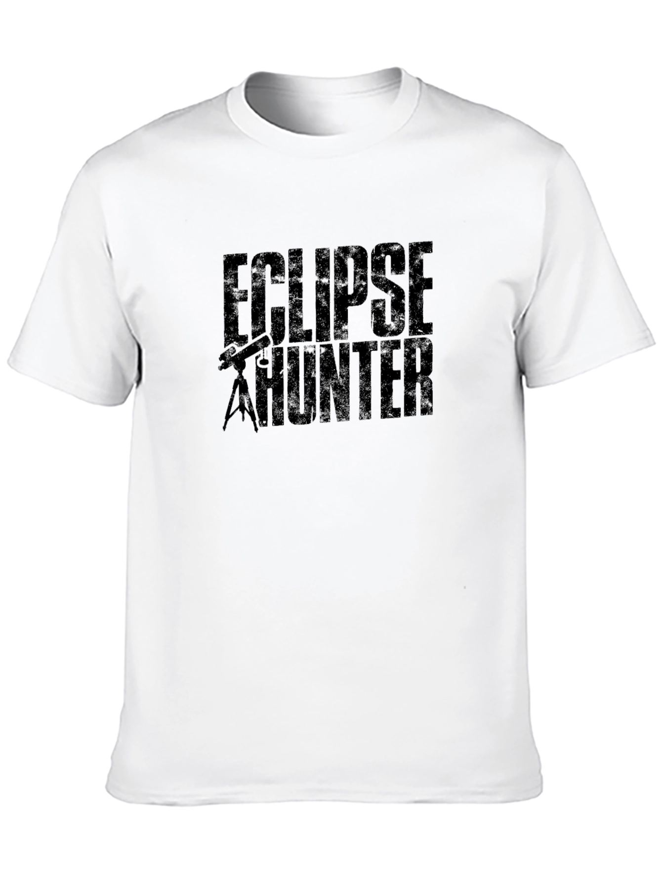 Black Eclipse Hunter Black T-Shirt view 10