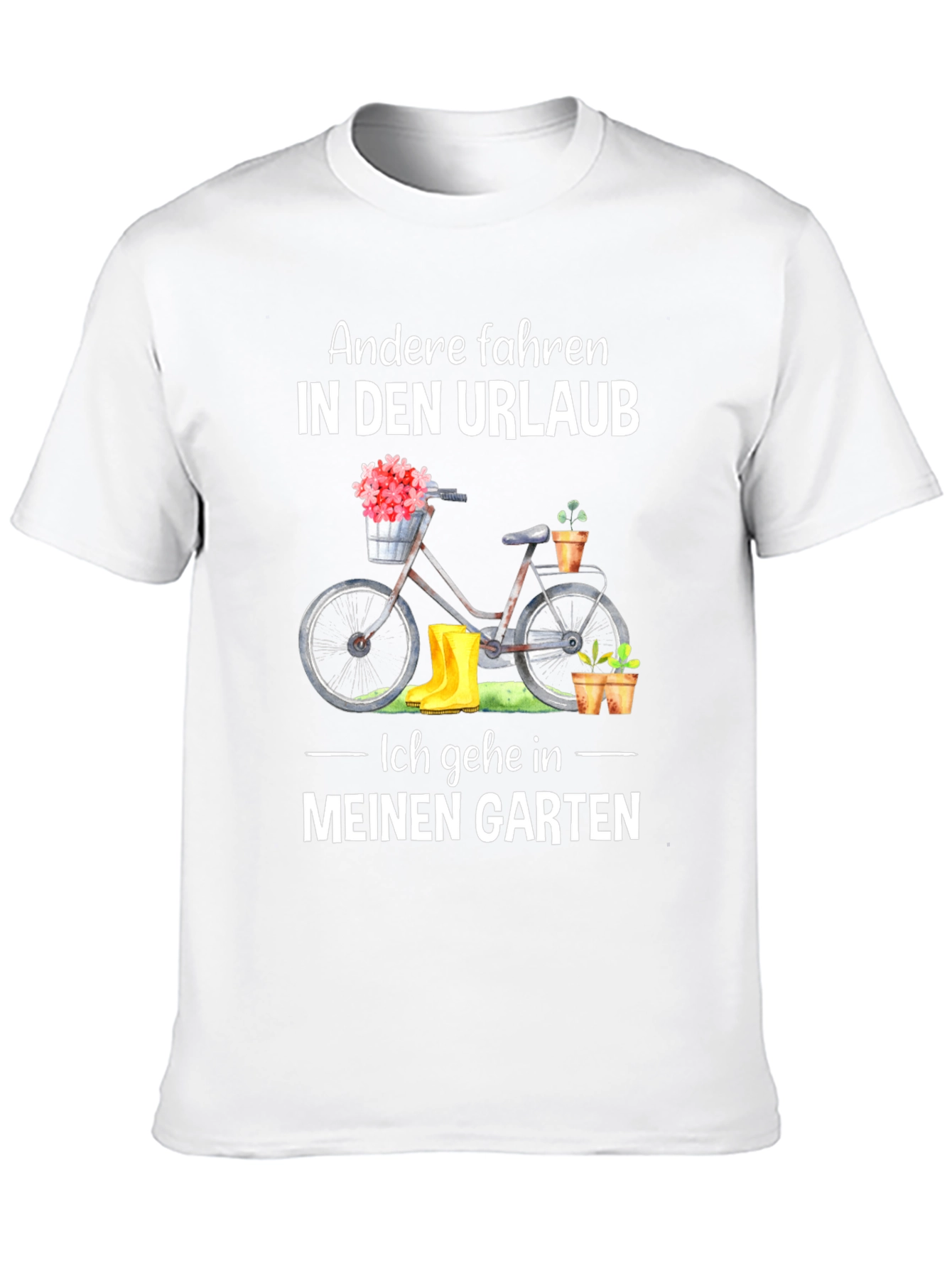 Black Gardening T-Shirt - Andere fahren in den Urlaub view 10