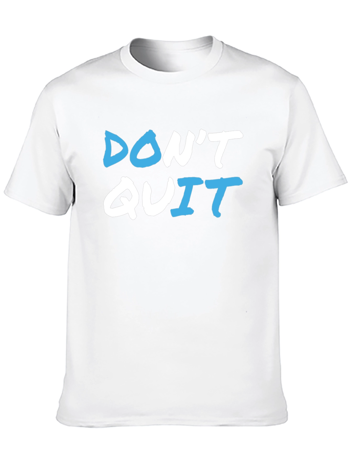 Motivational Don't Quit Graphic Tee - 10