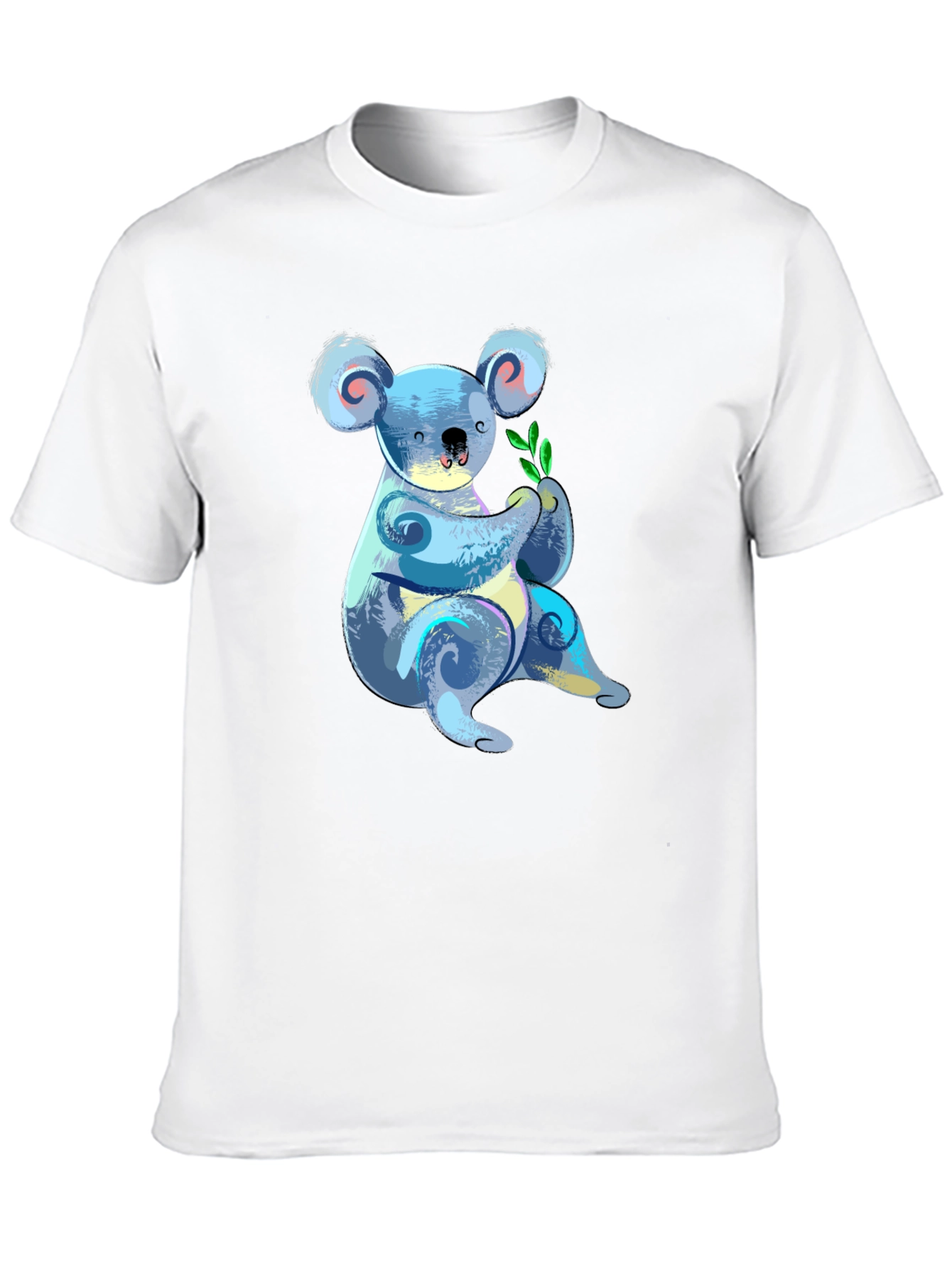 Black Koala Graphic T-Shirt - Soft Cotton Blend view 10