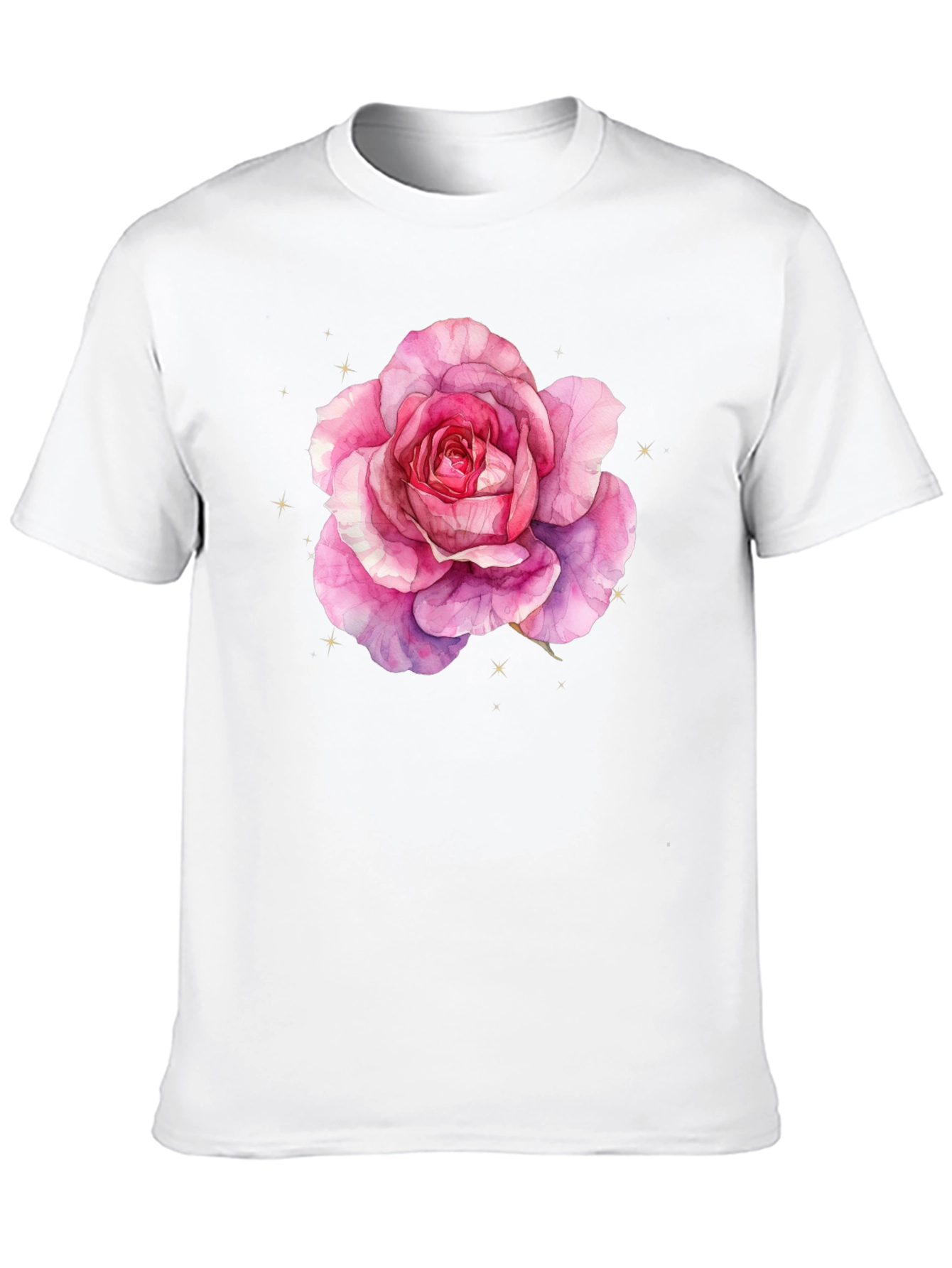 Black Rose Graphic T-Shirt - Soft Style view 10