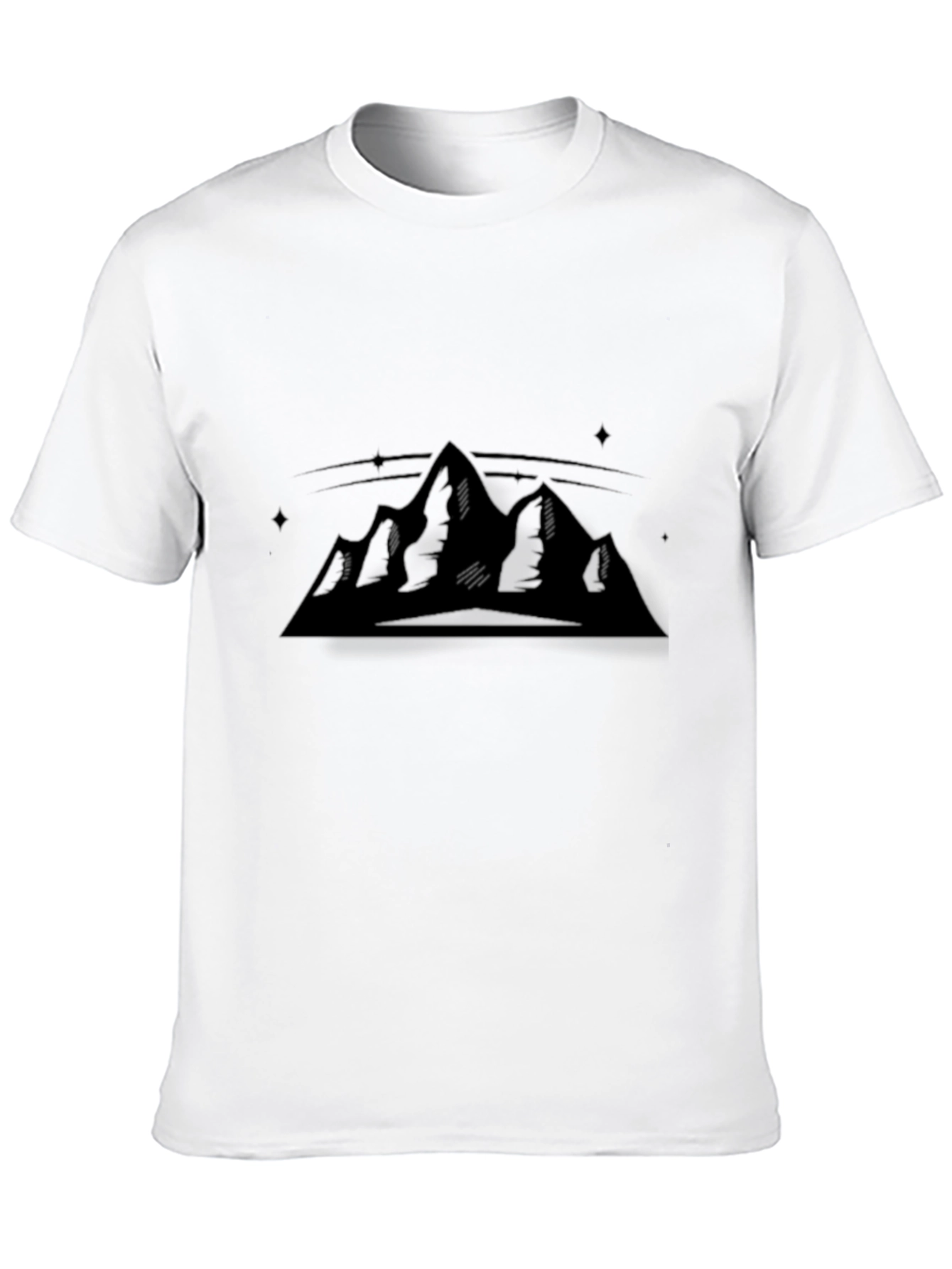 Black Mountain Graphic T-Shirt - Black view 10