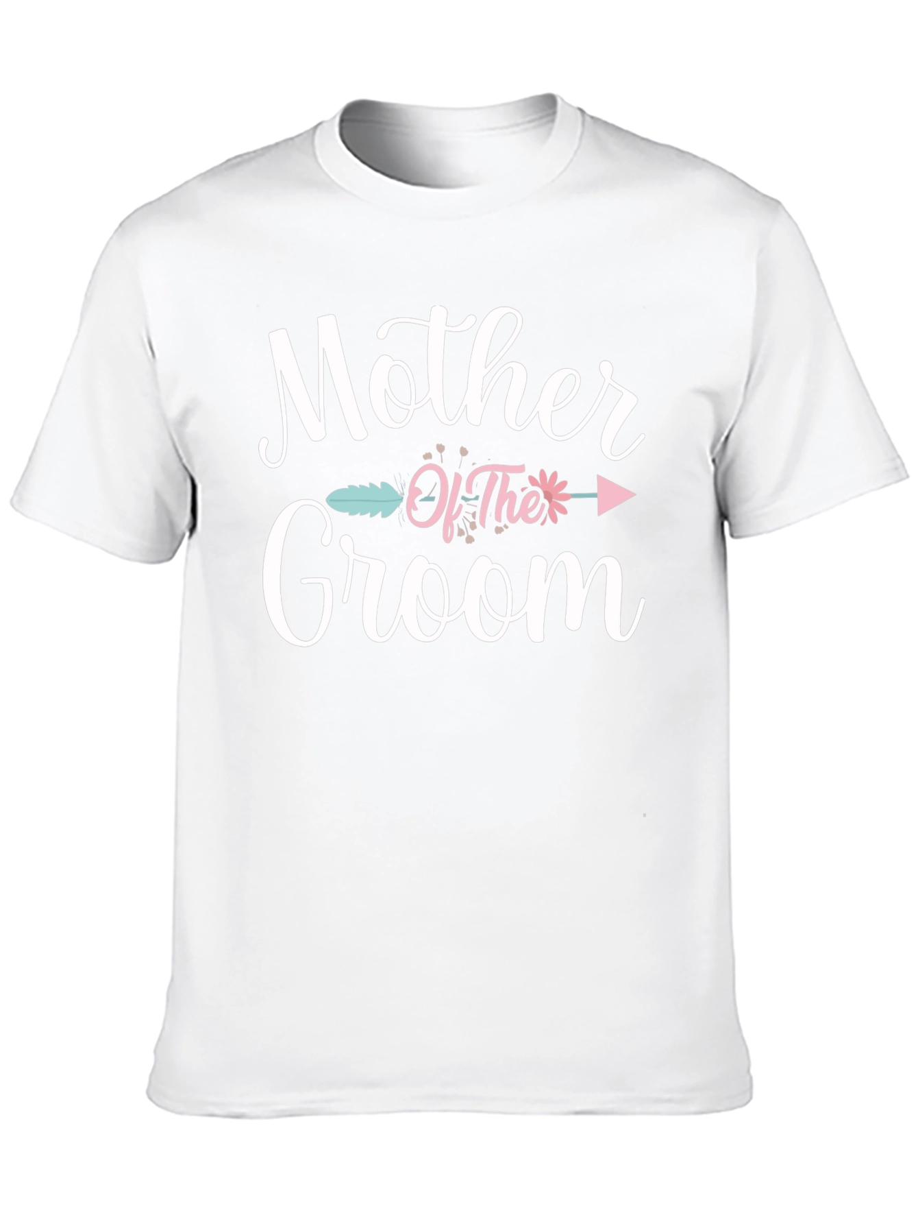 Black Mother of the Groom Graphic T-Shirt view 10