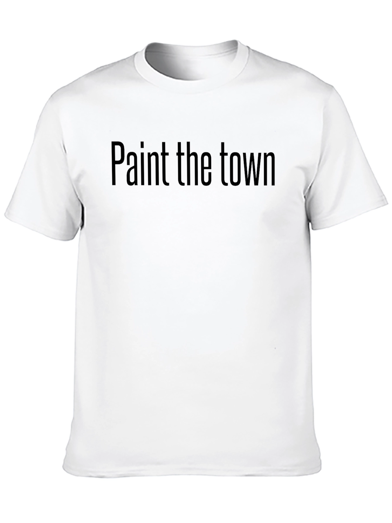 Black Paint the Town Black Tee view 10