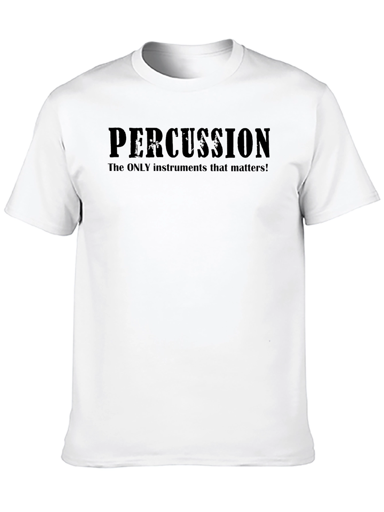 Black Percussion Instruments T-Shirt - Music Lover Gift view 10