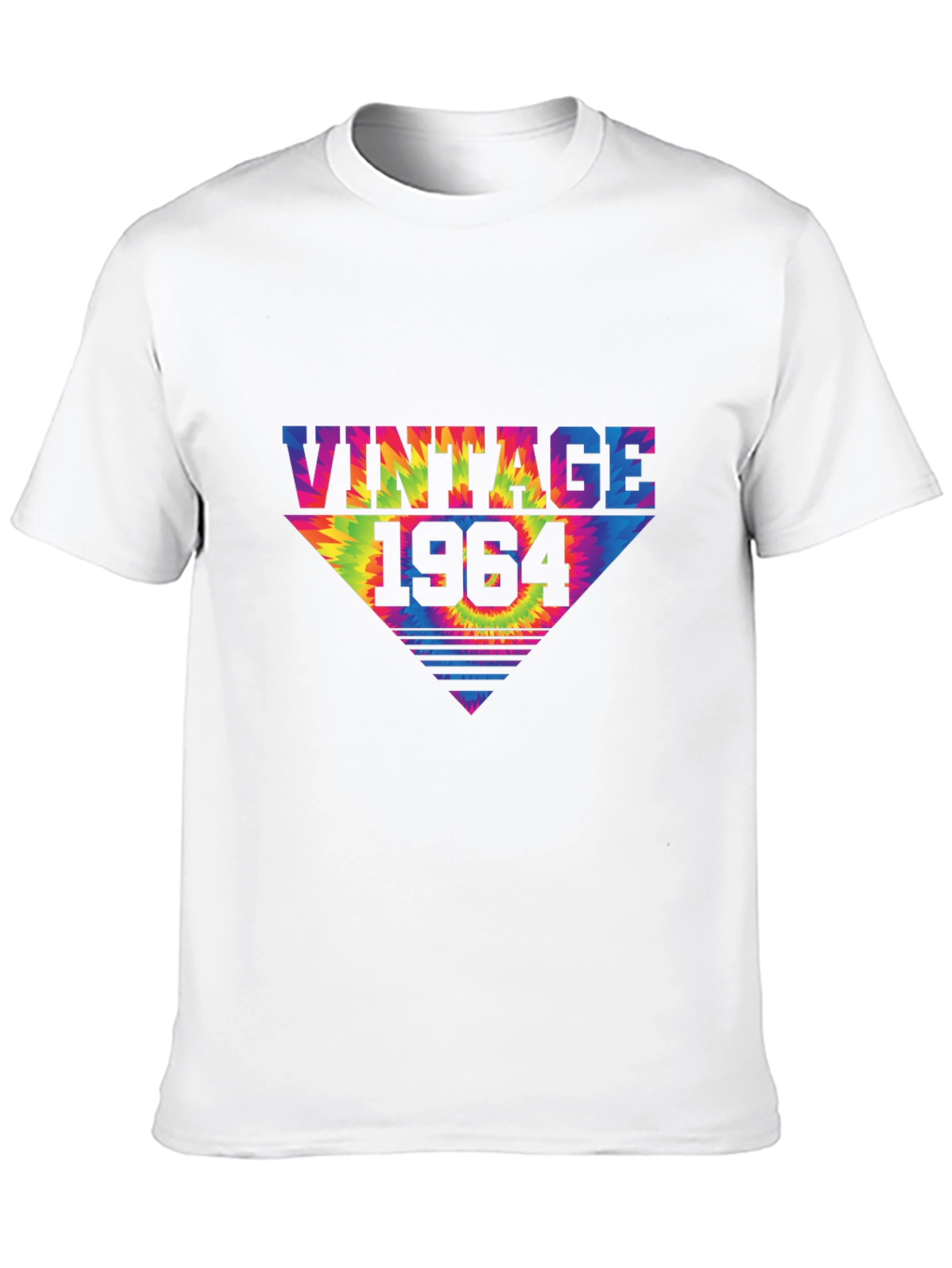 Black Vintage 1964 Tie-Dye Graphic Tee view 10