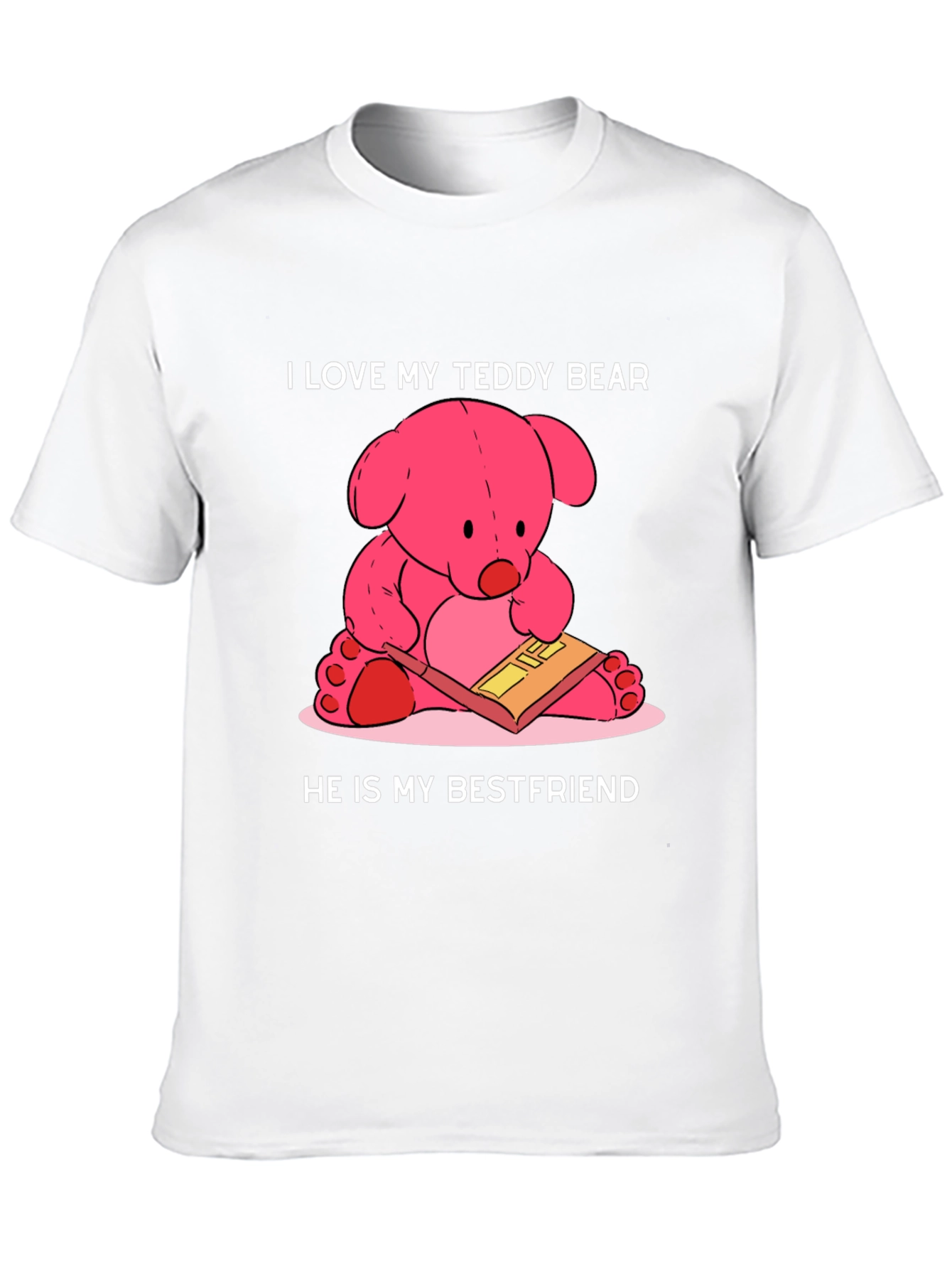 Black Teddy Bear Best Friend T-Shirt view 10