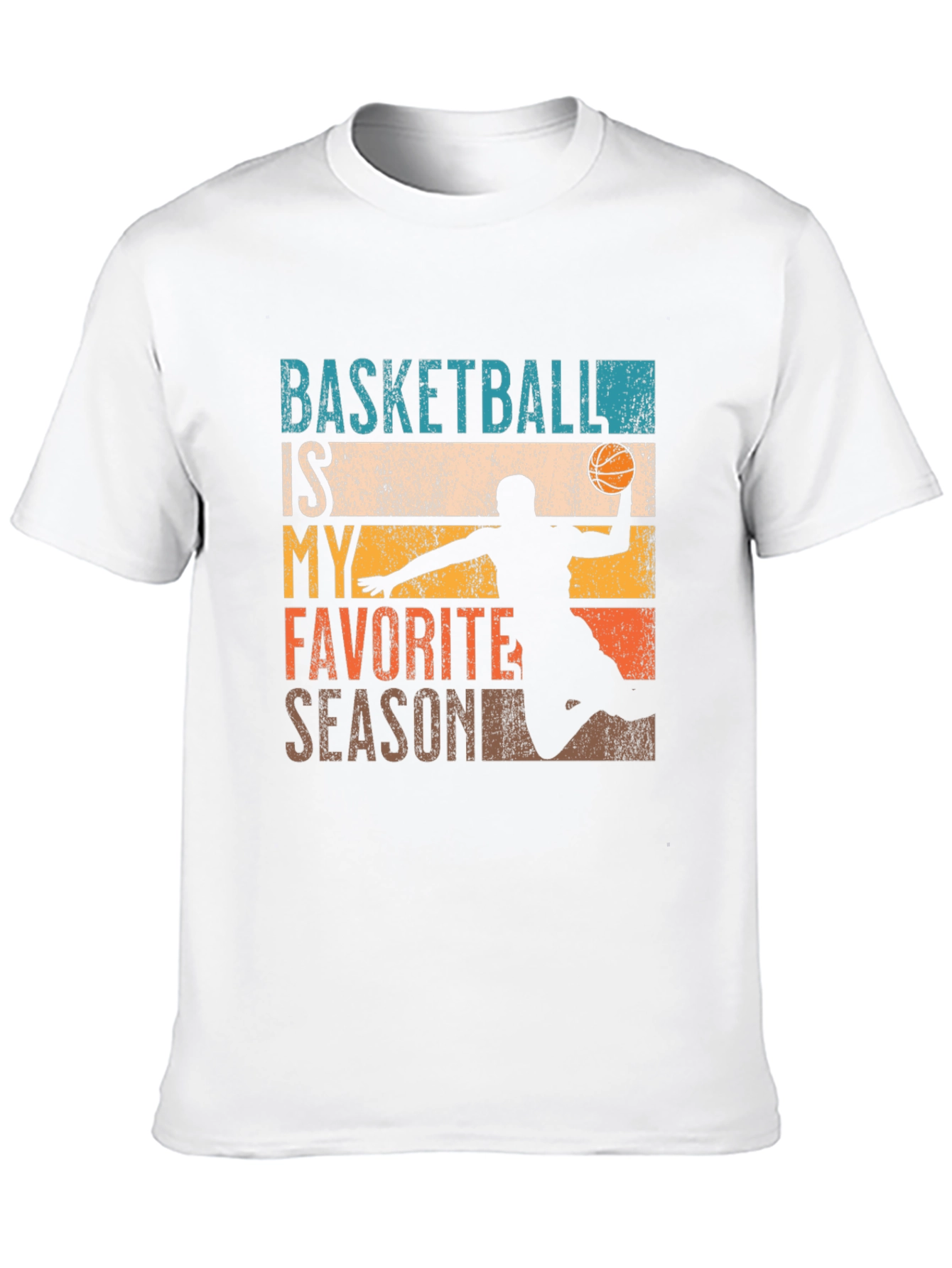 Black Basketball is My Favorite Season Black T-Shirt view 10