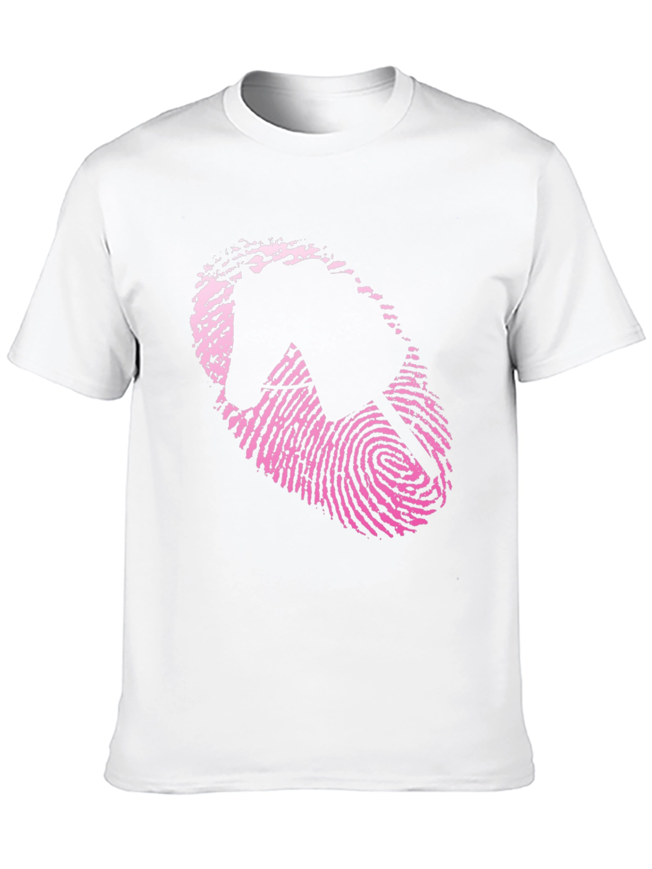 Black Fingerprint Horse Graphic Tee - Black view 10