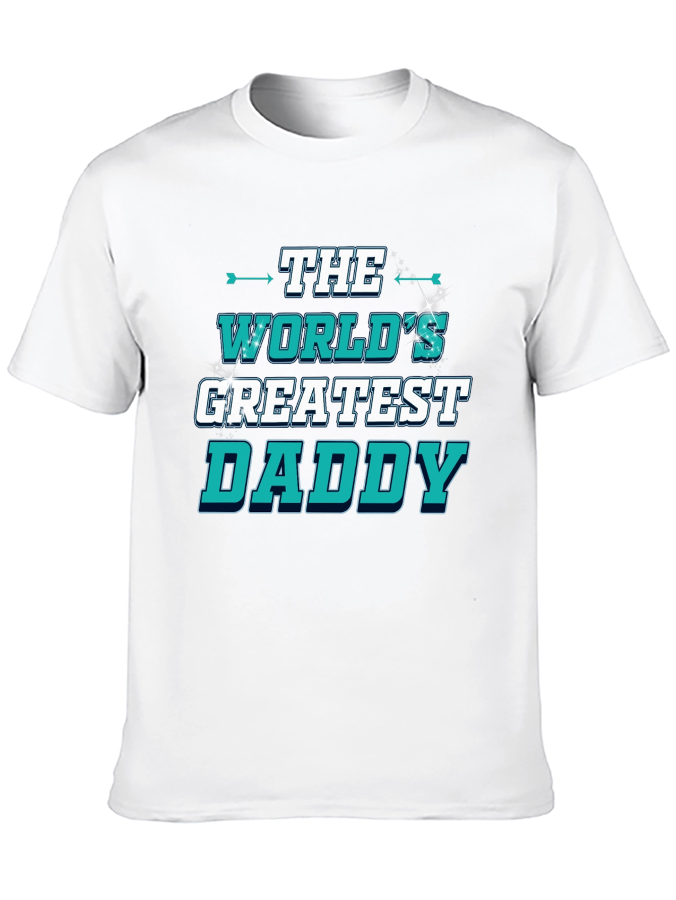 Black World's Greatest Daddy T-Shirt - Gift for Dad view 10