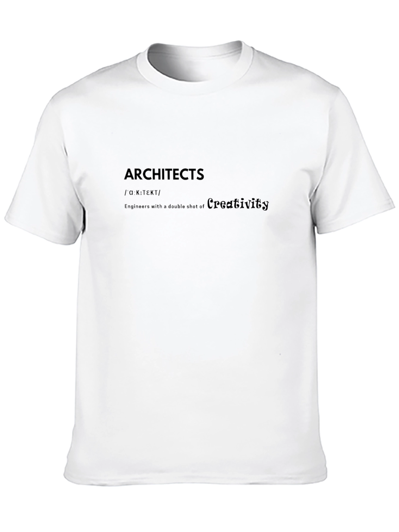 Black Architects Definition T-Shirt - Creativity Design view 10