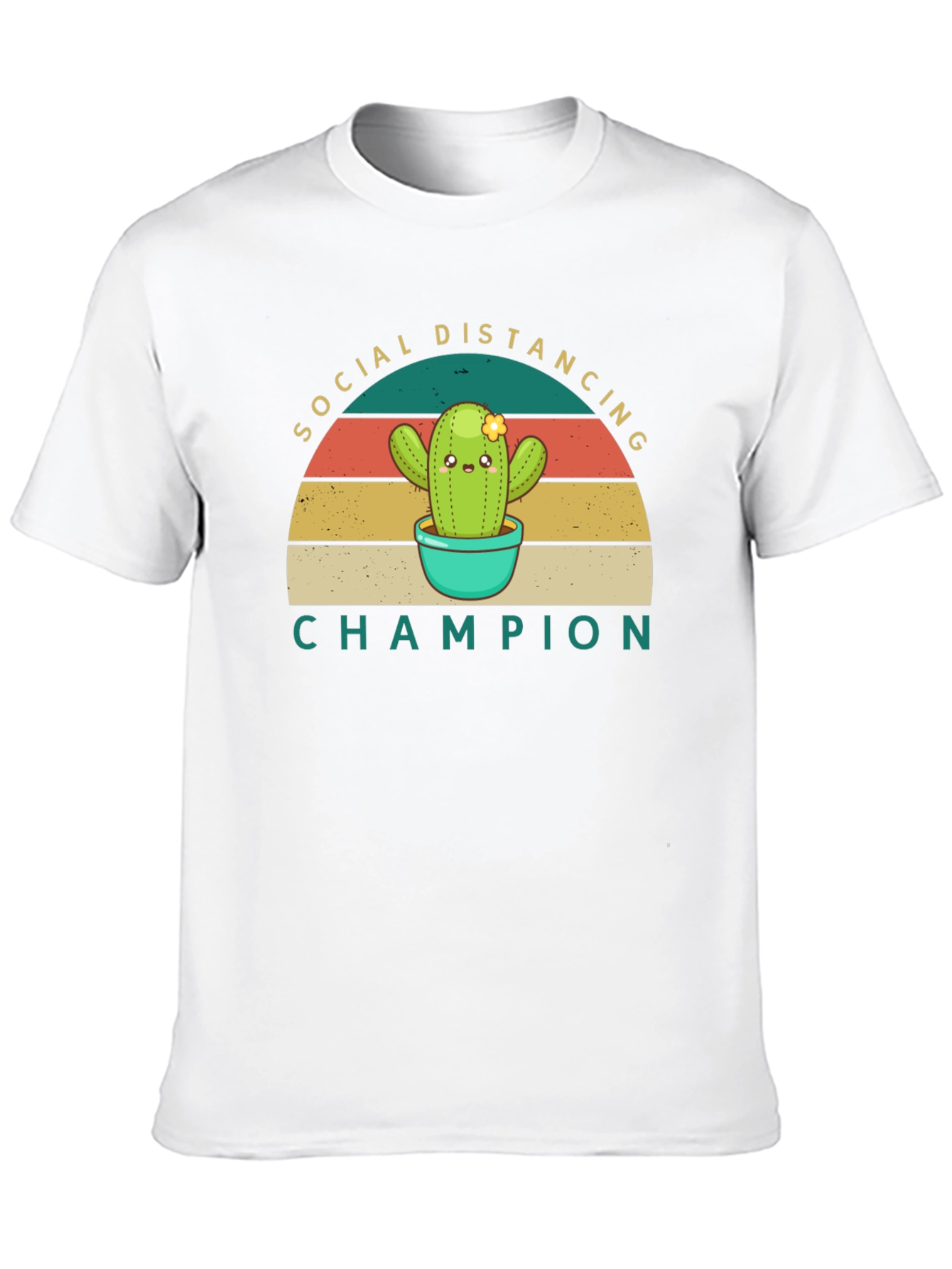 Black Social Distancing Champion Graphic Tee view 10