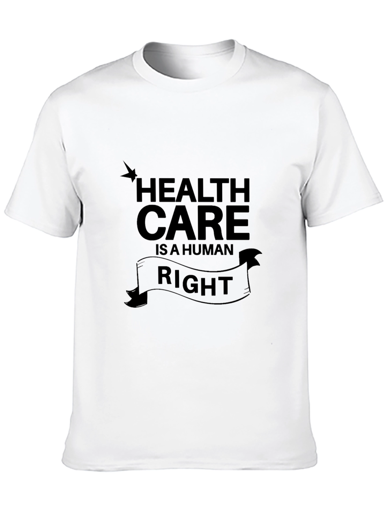 Black Health Care is a Human Right Graphic T-Shirt view 10