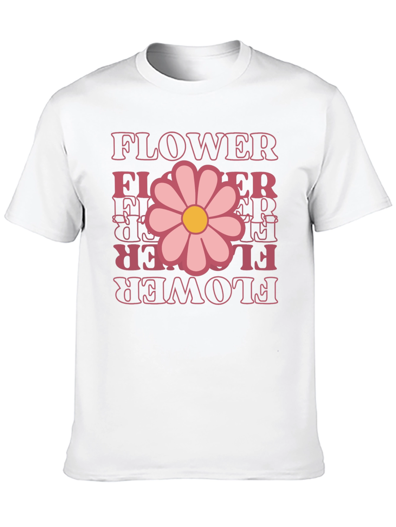 Black Retro Flower Power Graphic Tee view 10