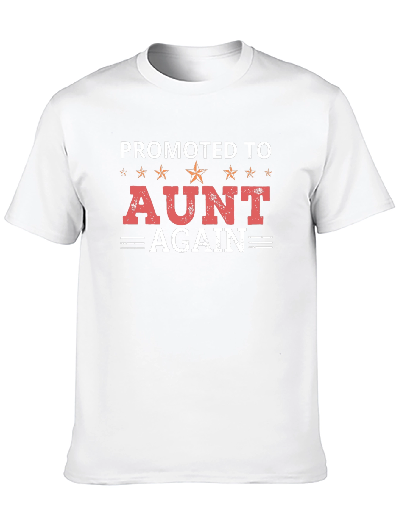 Black Promoted To Aunt Again T-Shirt Funny Gift view 10