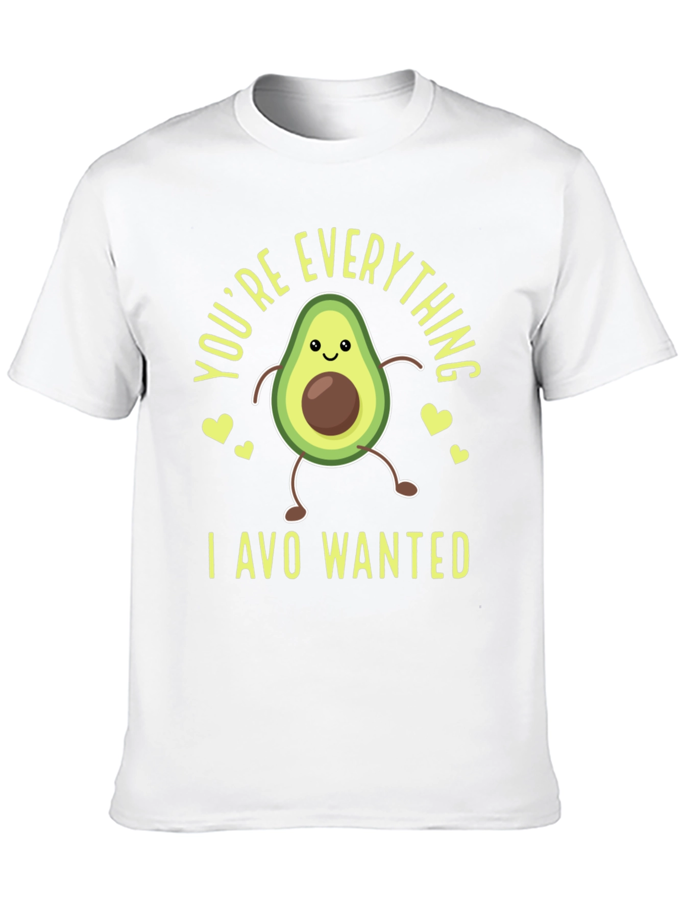 Black Avocado Everything I Avo Wanted Funny Pun T-Shirt view 10