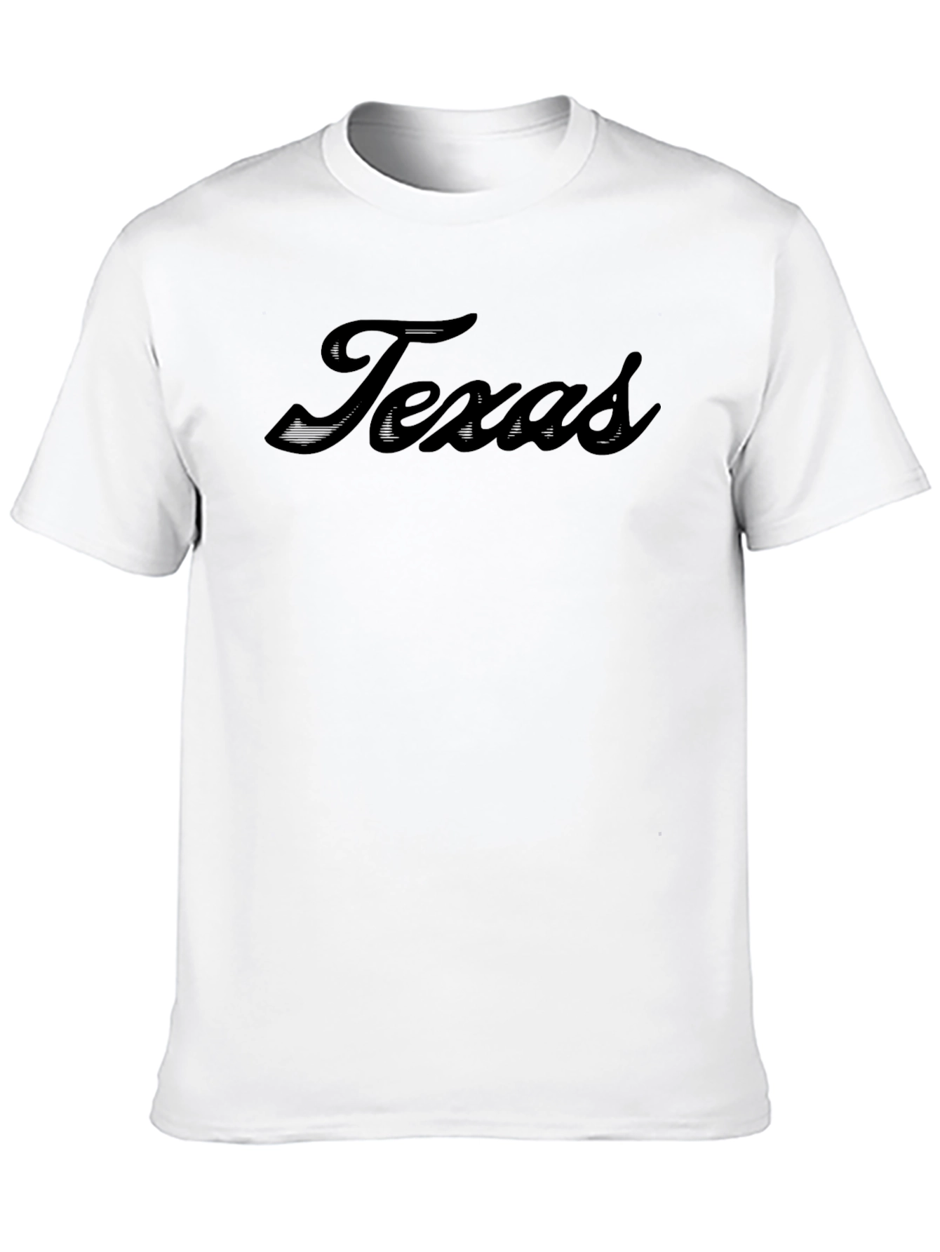 Black Texas Graphic Tee - Soft Cotton Blend view 10