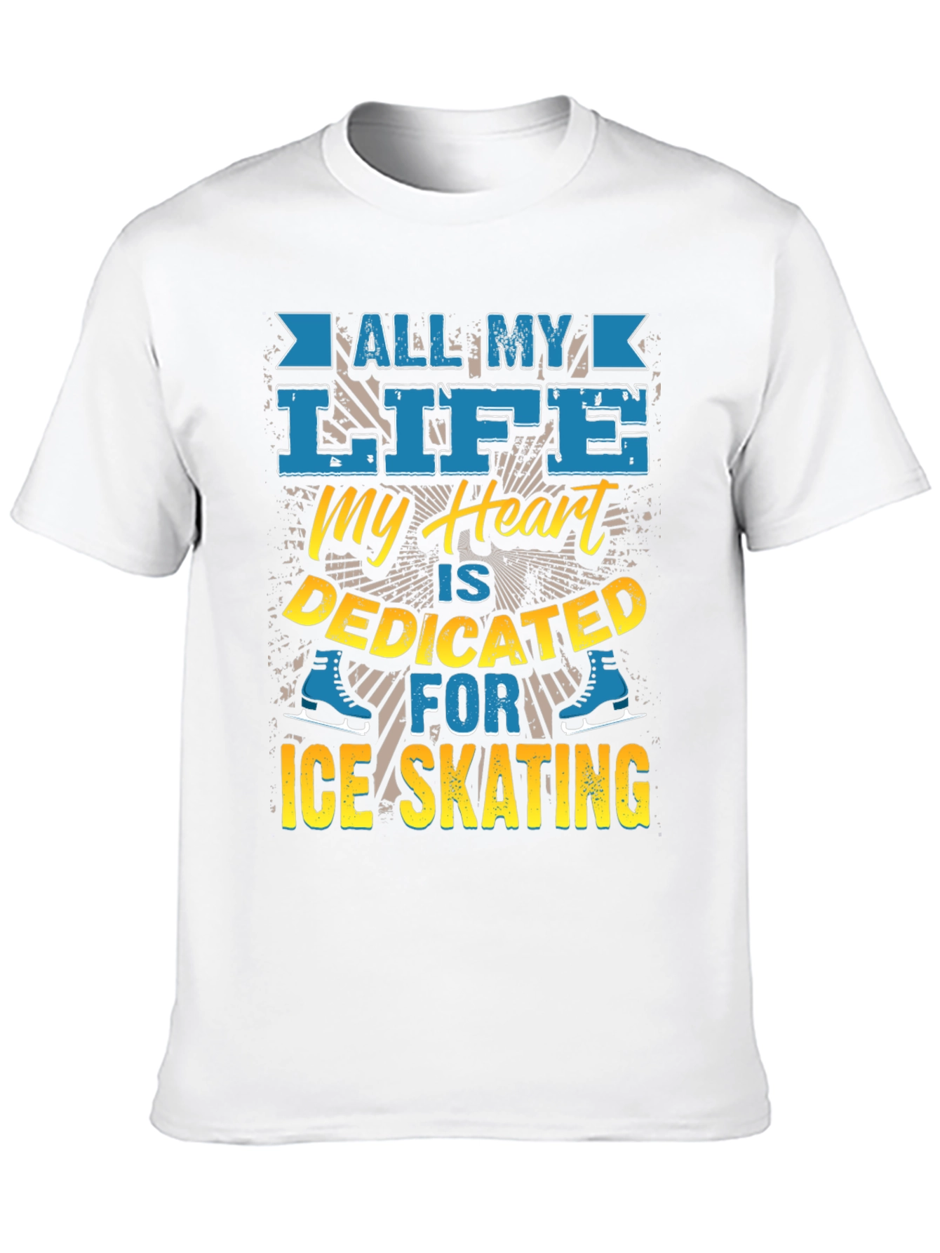 Ice Skating Devotion Graphic Tee - All My Life - 10