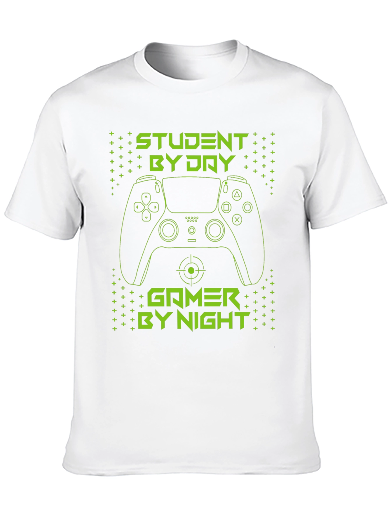 Black Student by Day, Gamer by Night Graphic Tee view 10