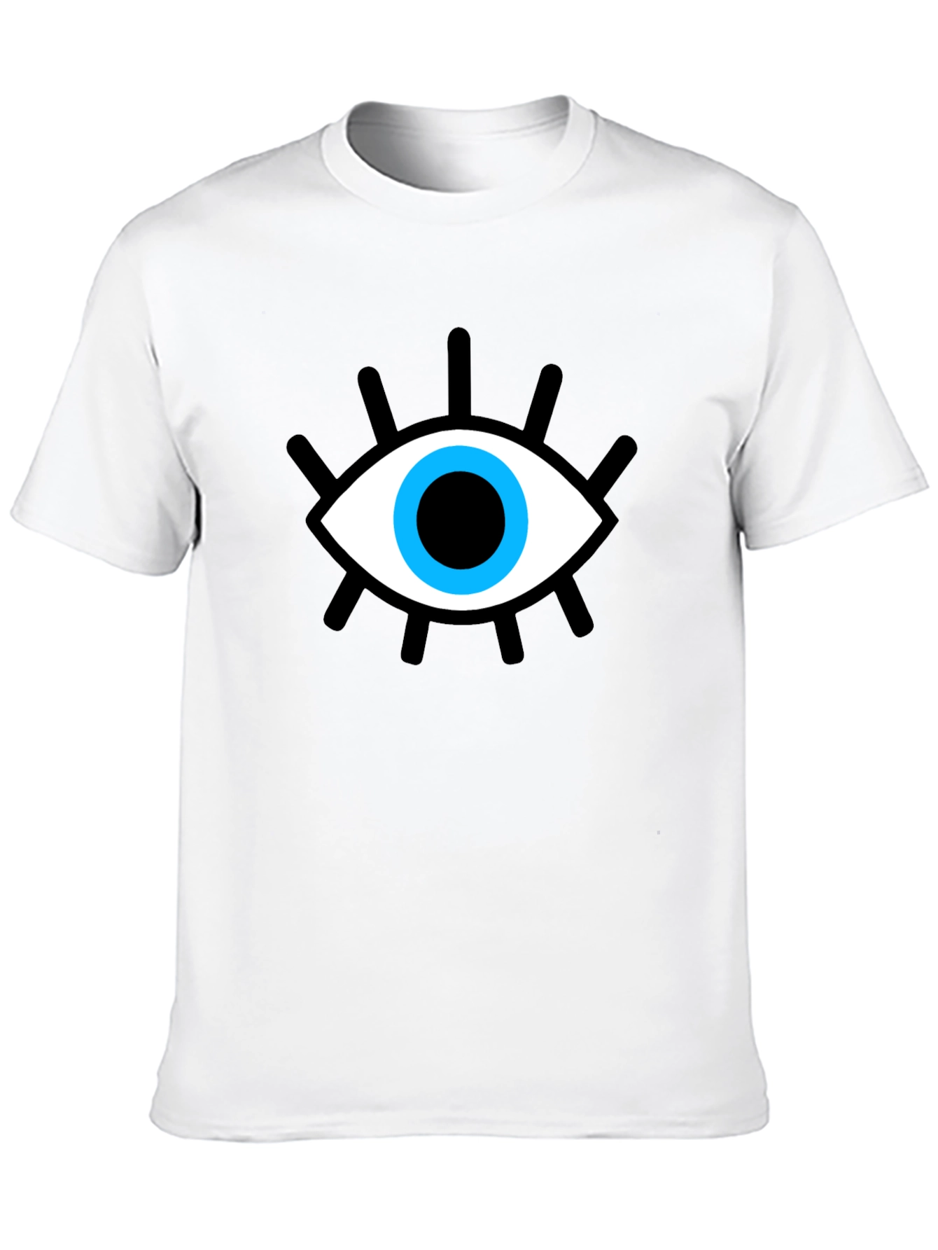 Black Evil Eye Graphic T-Shirt - Stylish Protection view 10