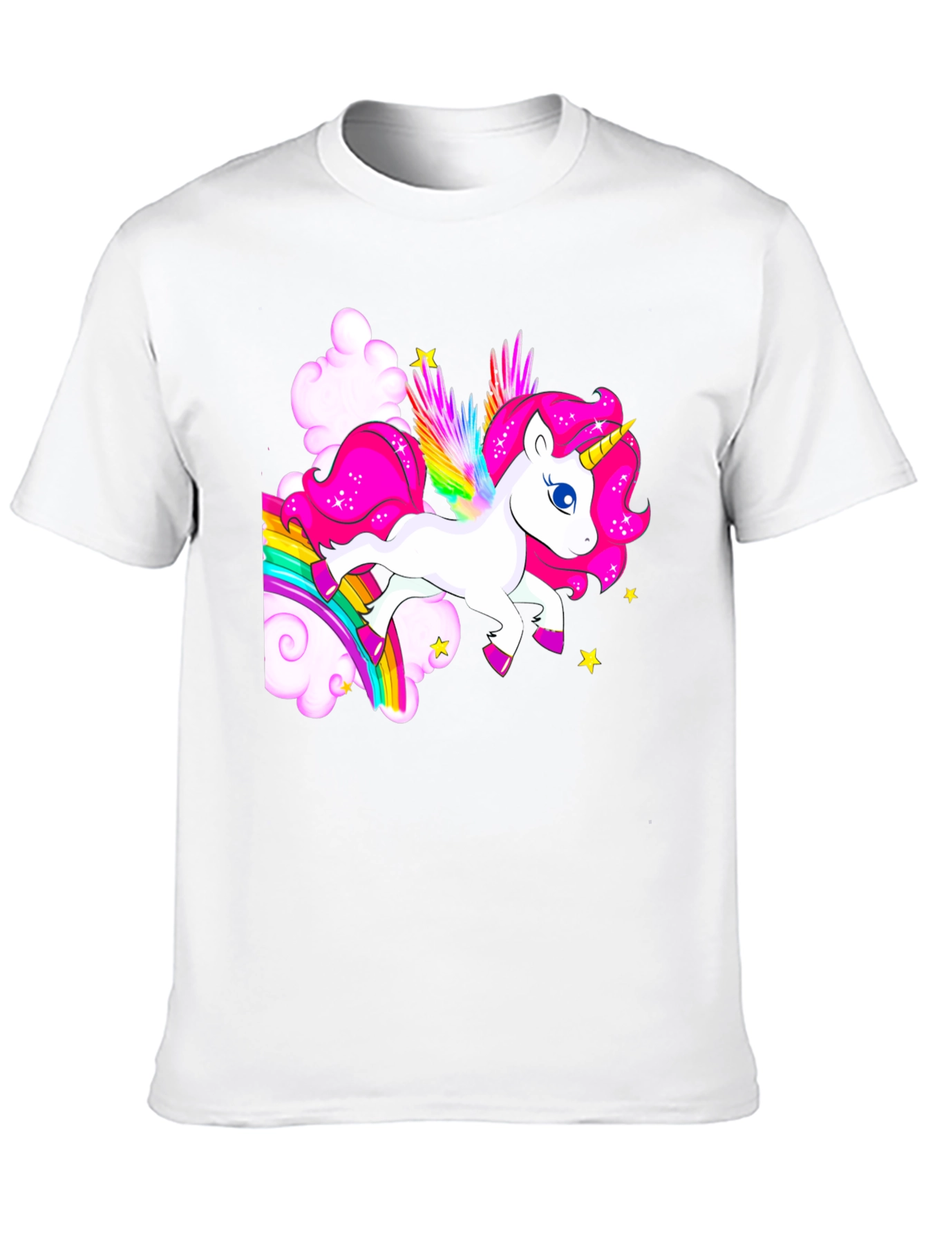 Rainbow Unicorn Graphic T-Shirt - 10