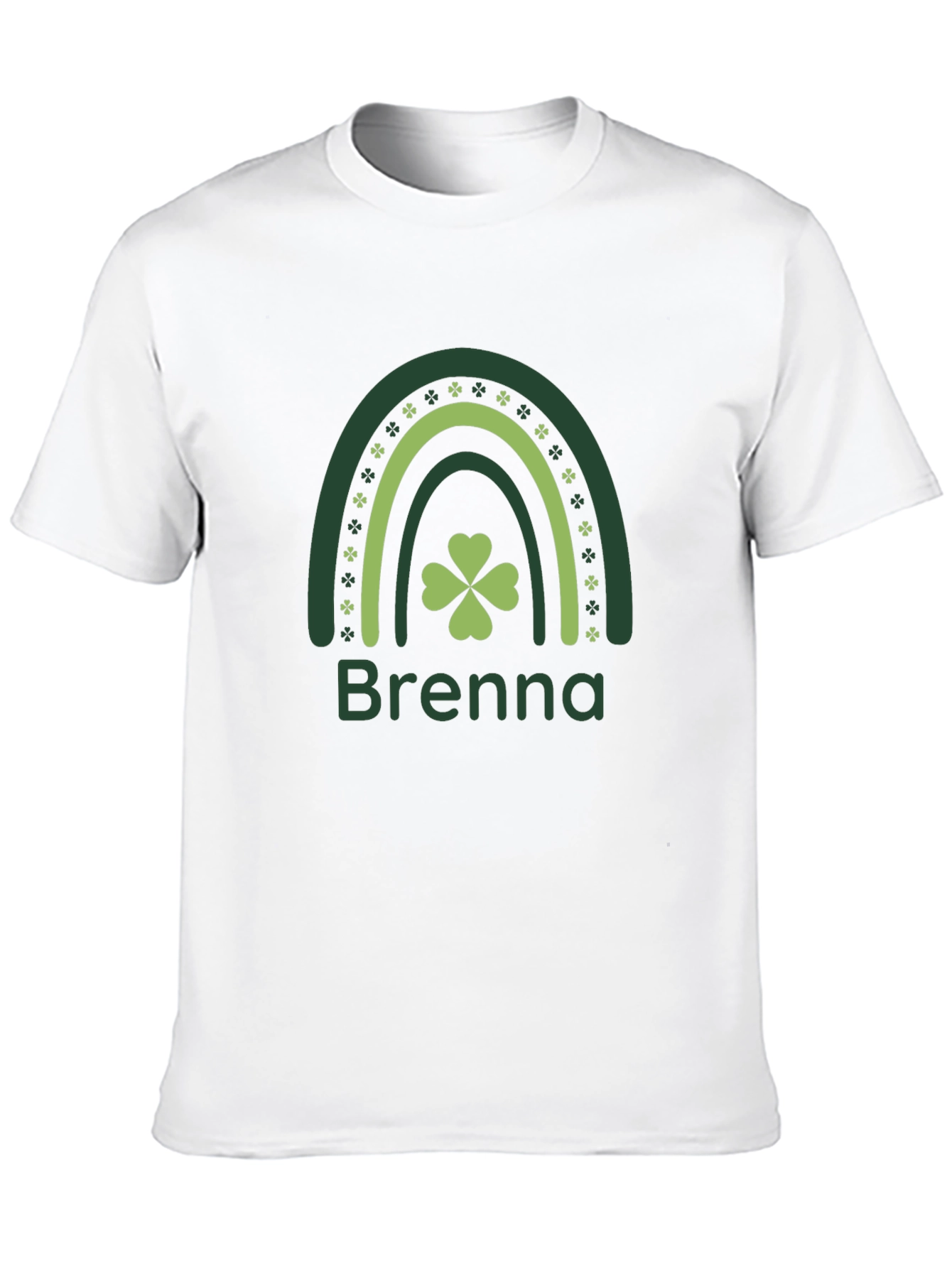 Black Brenna St. Patrick's Day Rainbow Shirt view 10