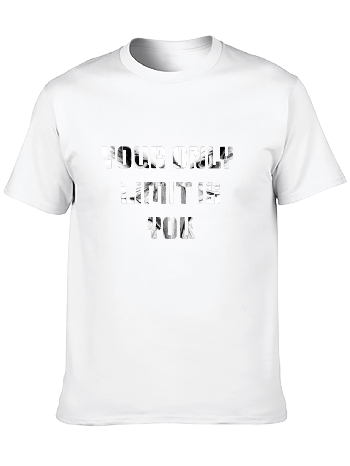 Black Your Only Limit Is You - Black T-Shirt view 10