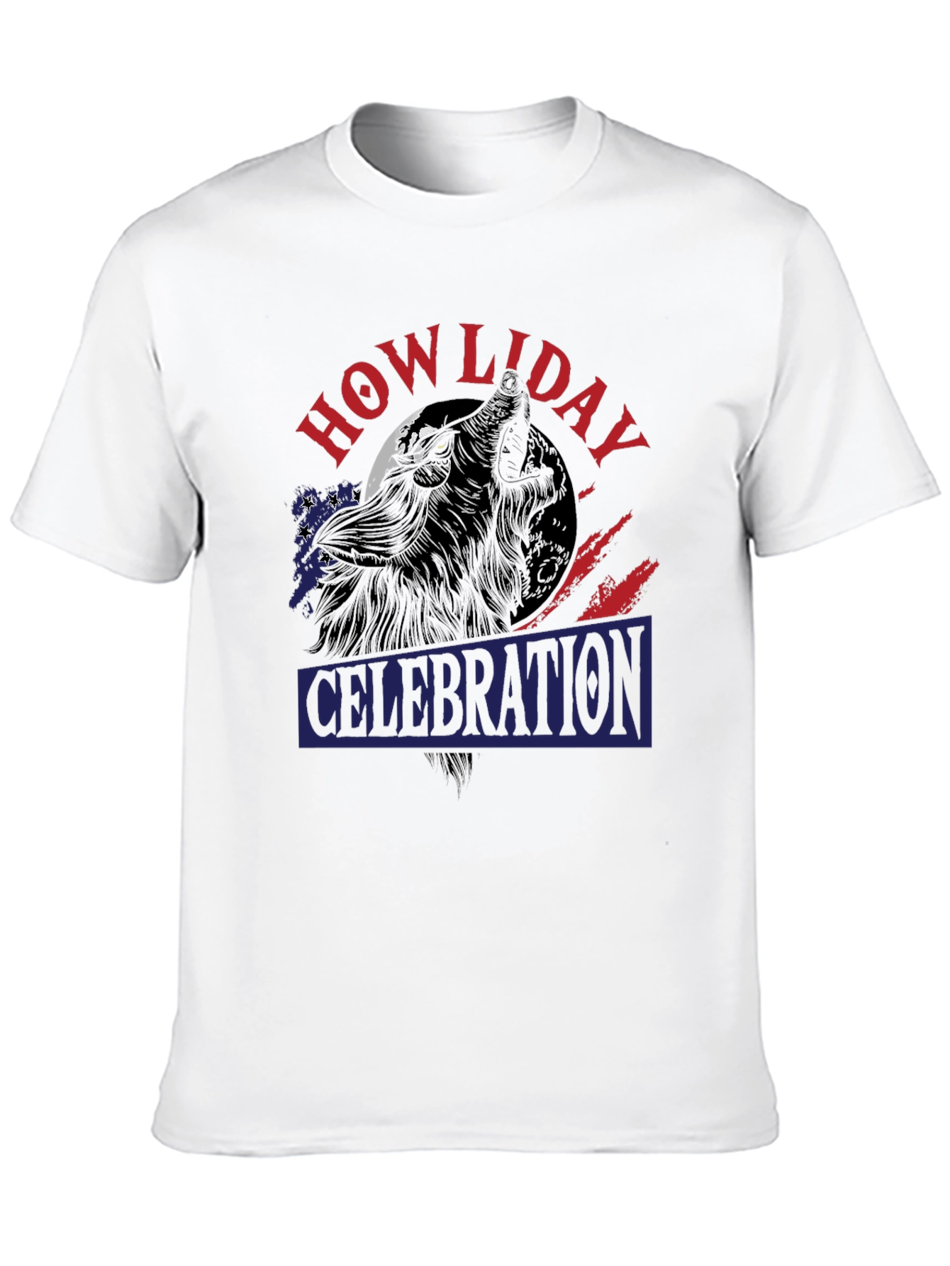 Black Howliday Celebration Black T-Shirt view 10