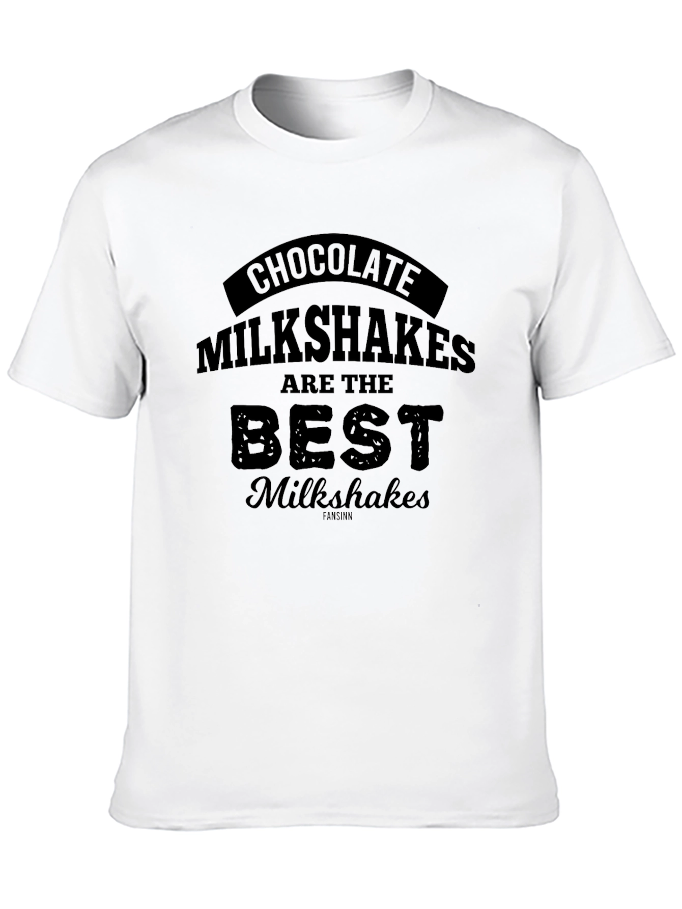 Black Chocolate Milkshake Graphic T-Shirt view 10