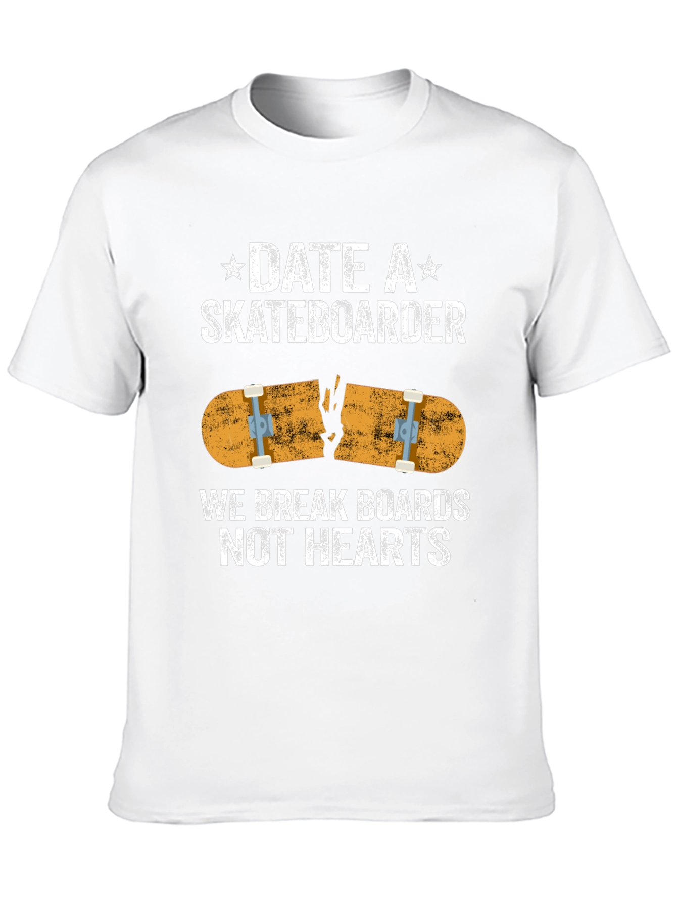 Black Date A Skateboarder Graphic T-Shirt view 10