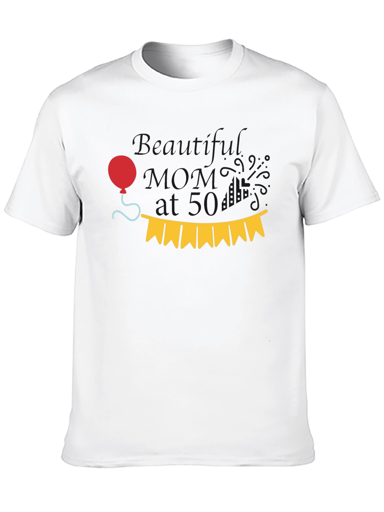 Black Beautiful Mom at 50 T-Shirt view 10