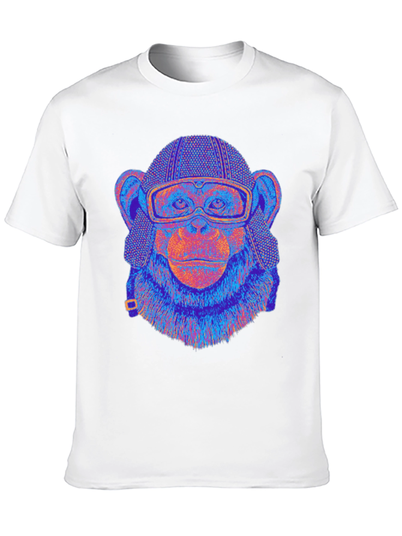 Black Monkey Pilot Graphic Tee - Retro Style view 10