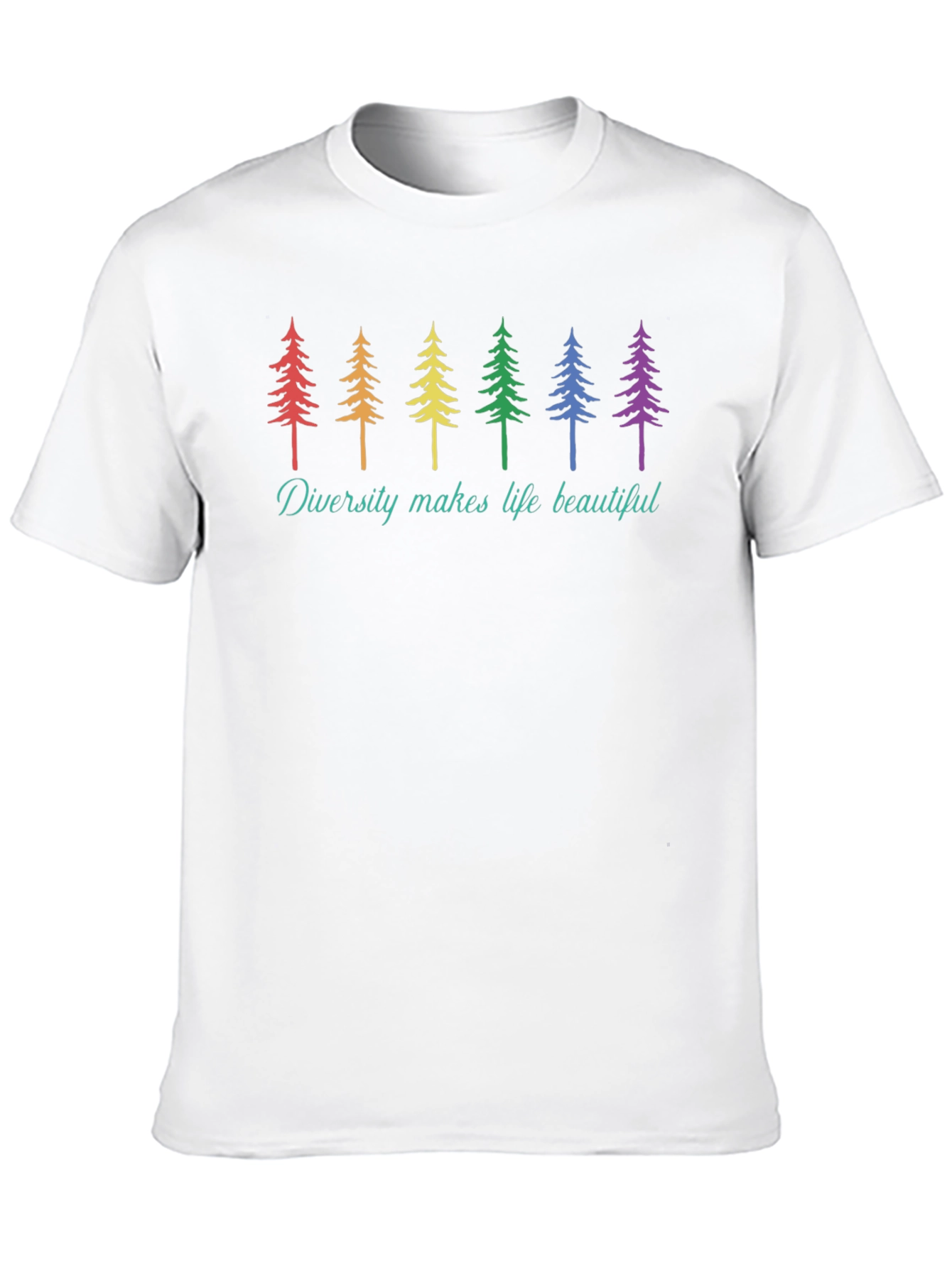 Black Diversity Makes Life Beautiful T-Shirt view 10