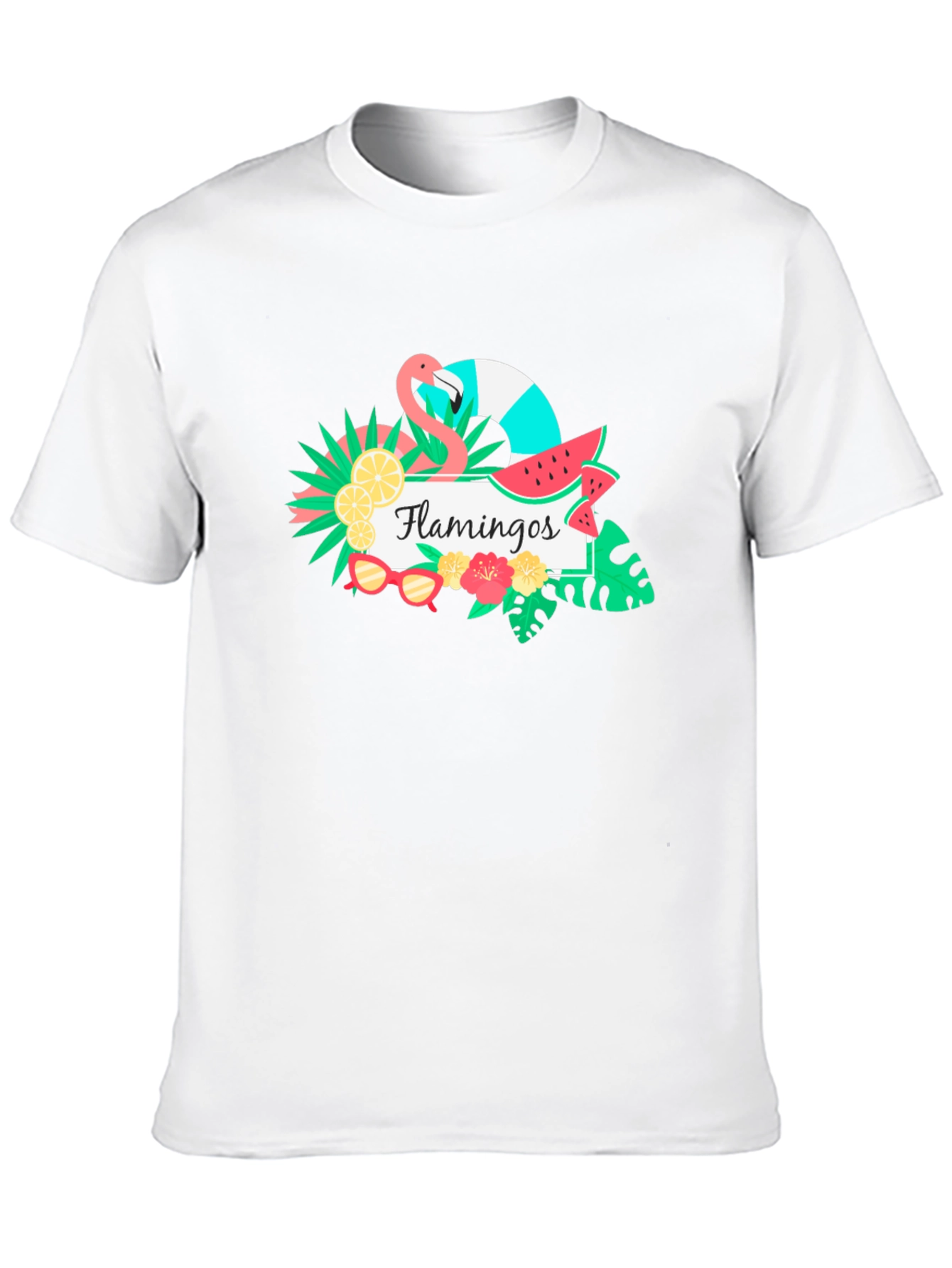 Black Flamingo Graphic Tee - Summer Style view 10