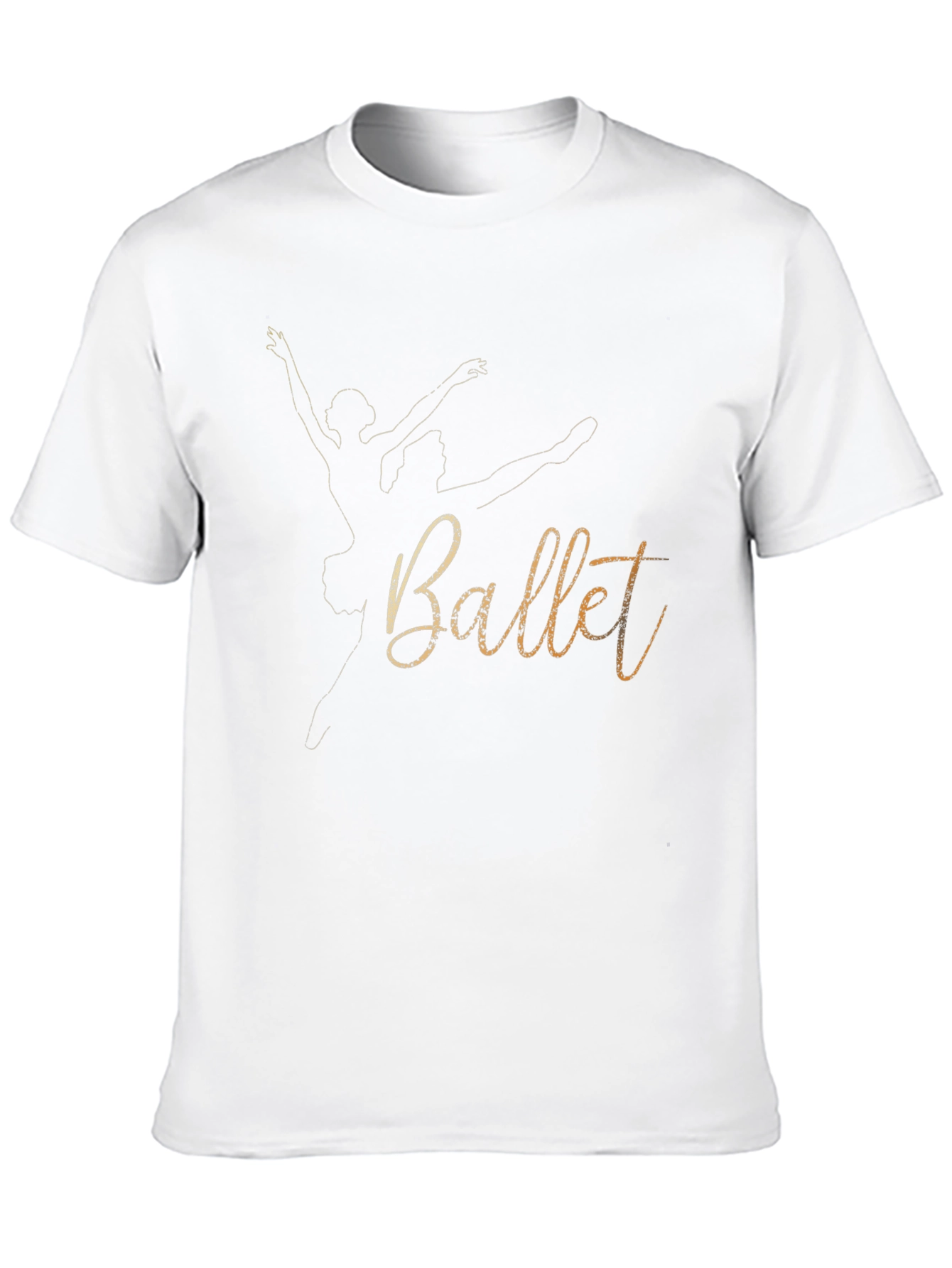 Black Ballet Dancer Graphic T-Shirt - Stylish Black Tee view 10
