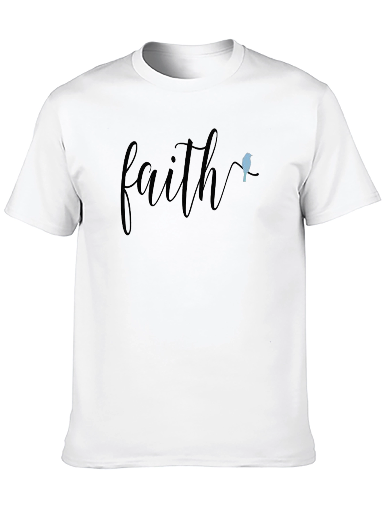 Black Faith Bird T-Shirt - Stylish & Inspiring Design view 10