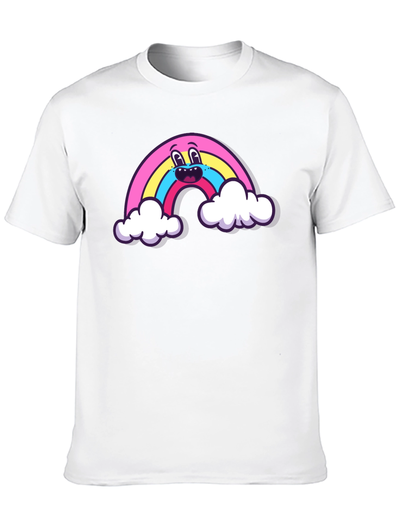 Black Rainbow Graphic T-Shirt view 10
