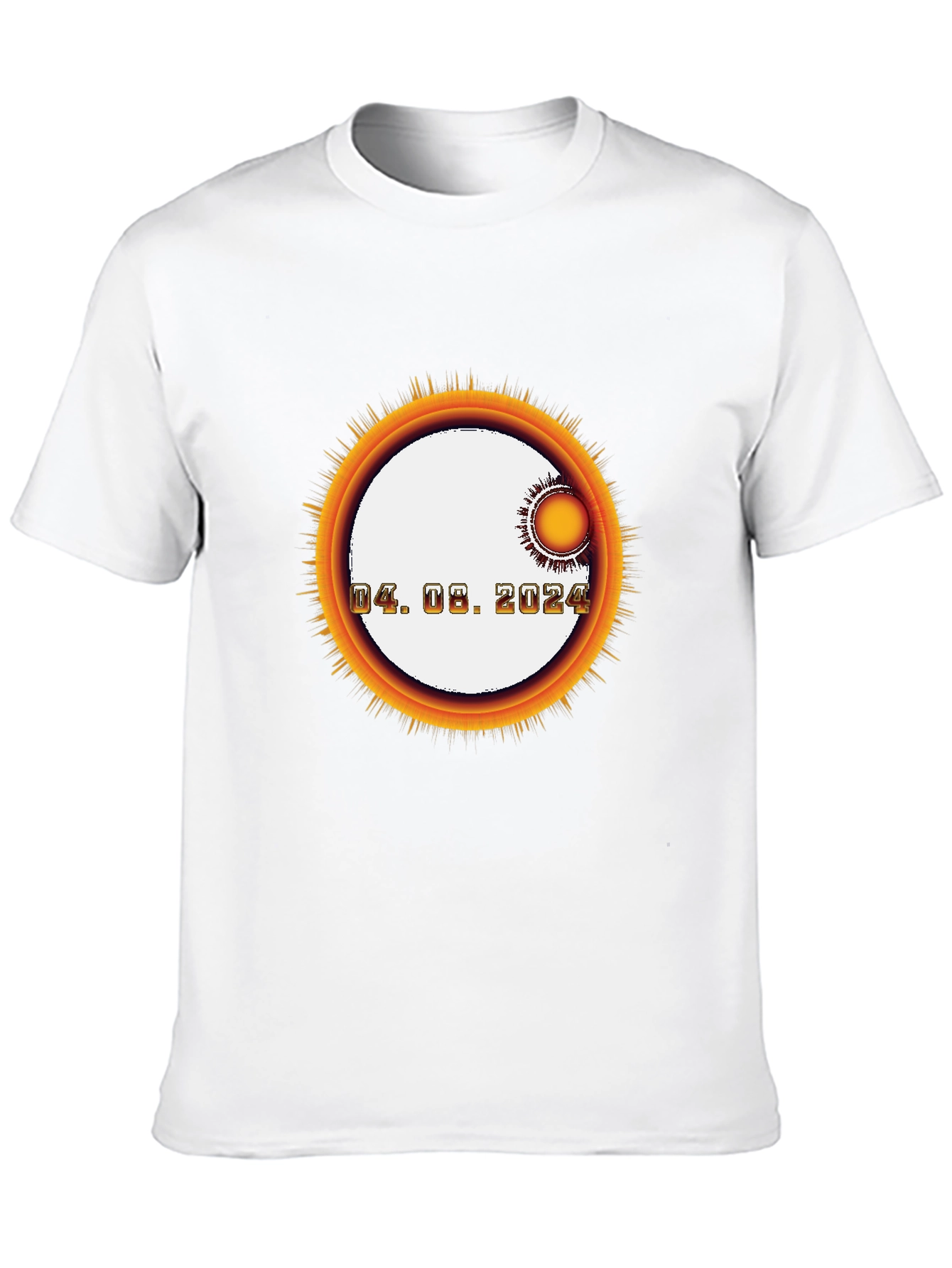 Total Solar Eclipse 04.08.2024 T-Shirt - 10
