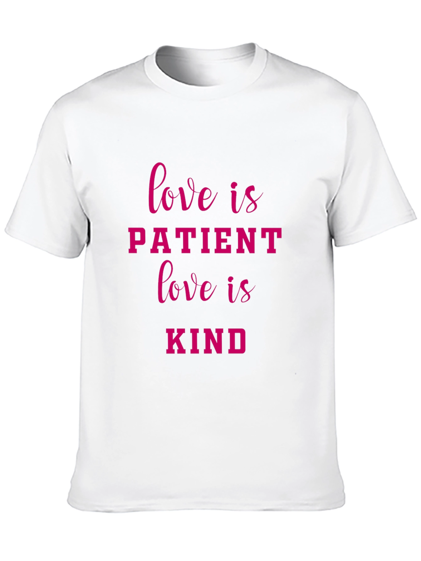 Black Love is Patient Love is Kind Black T-Shirt view 10