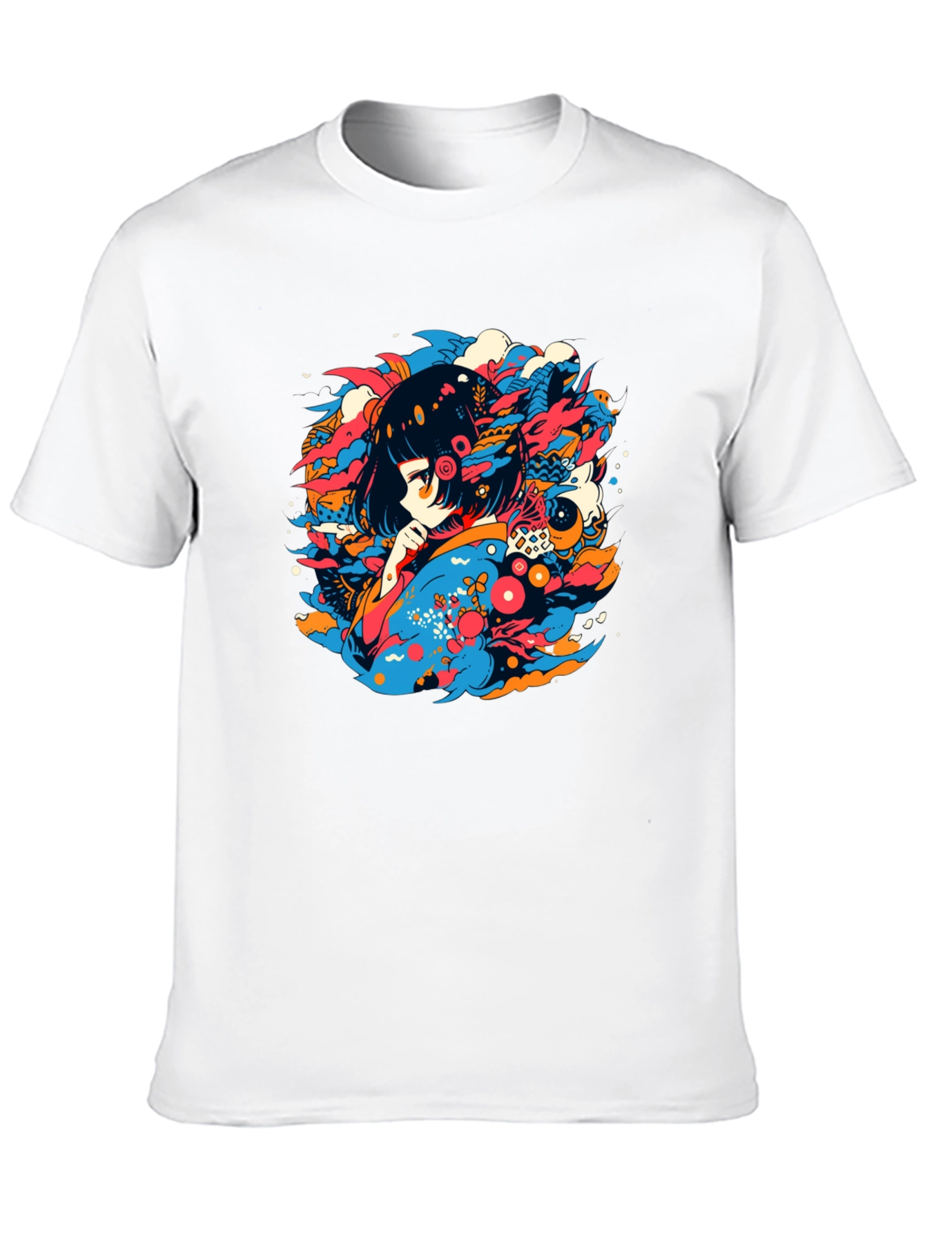 Anime Girl Graphic Tee - Unique Streetwear - 10