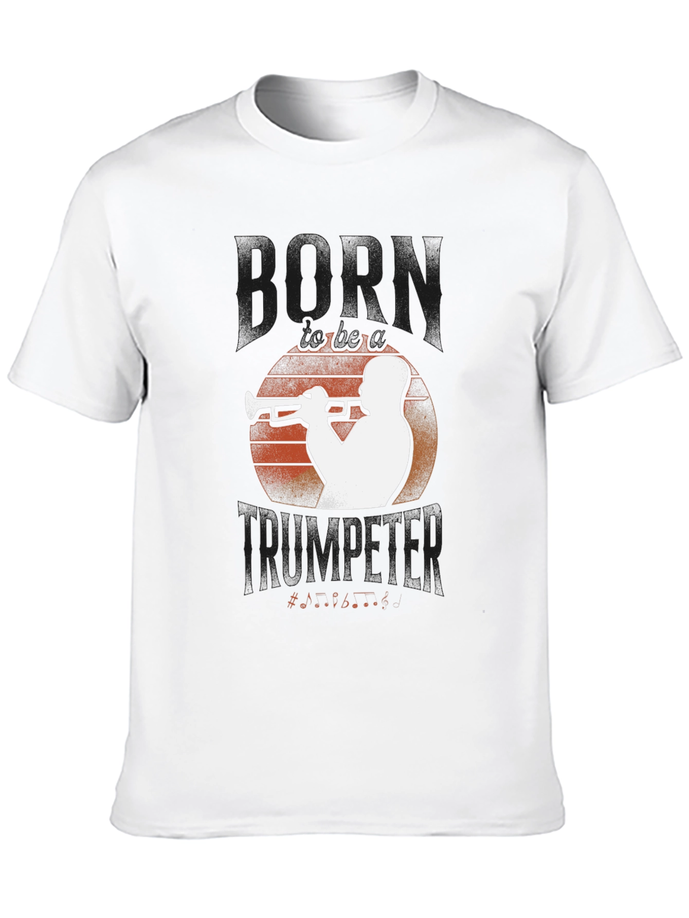 Black Horn Trumpeter Graphic Tee - Black view 10