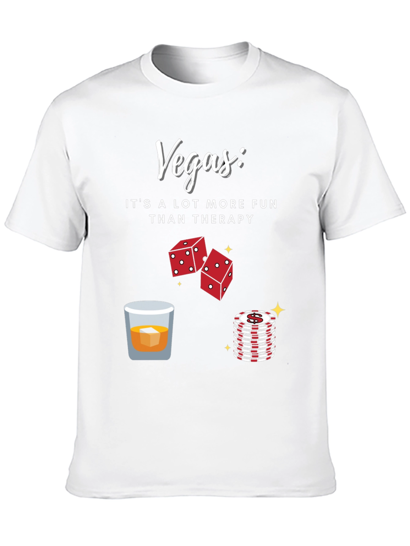 Black Vegas Fun T-Shirt view 10