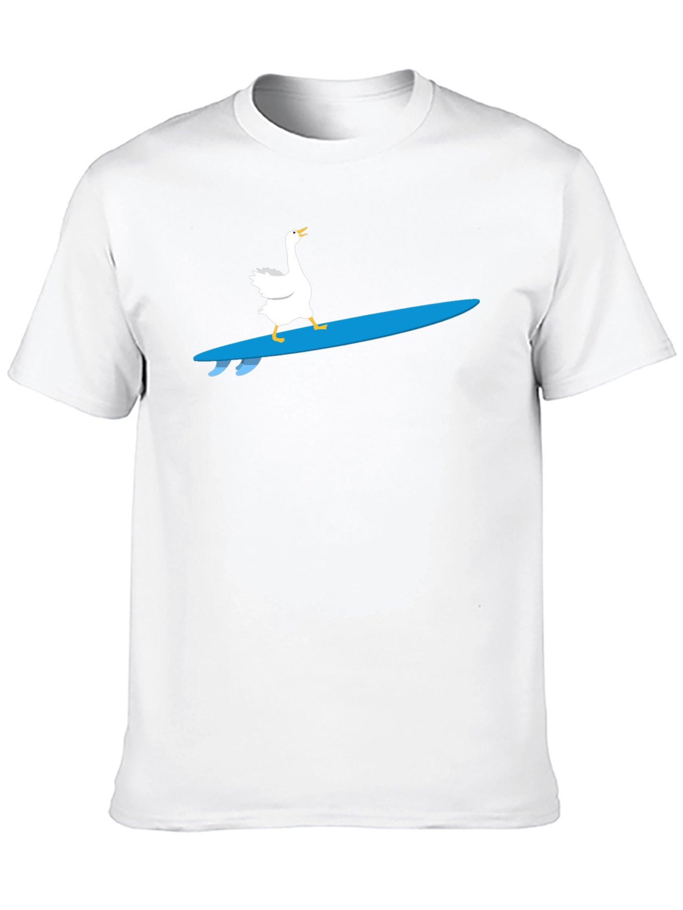 Black Goose Surfing T-Shirt - Cool Graphic Tee view 10