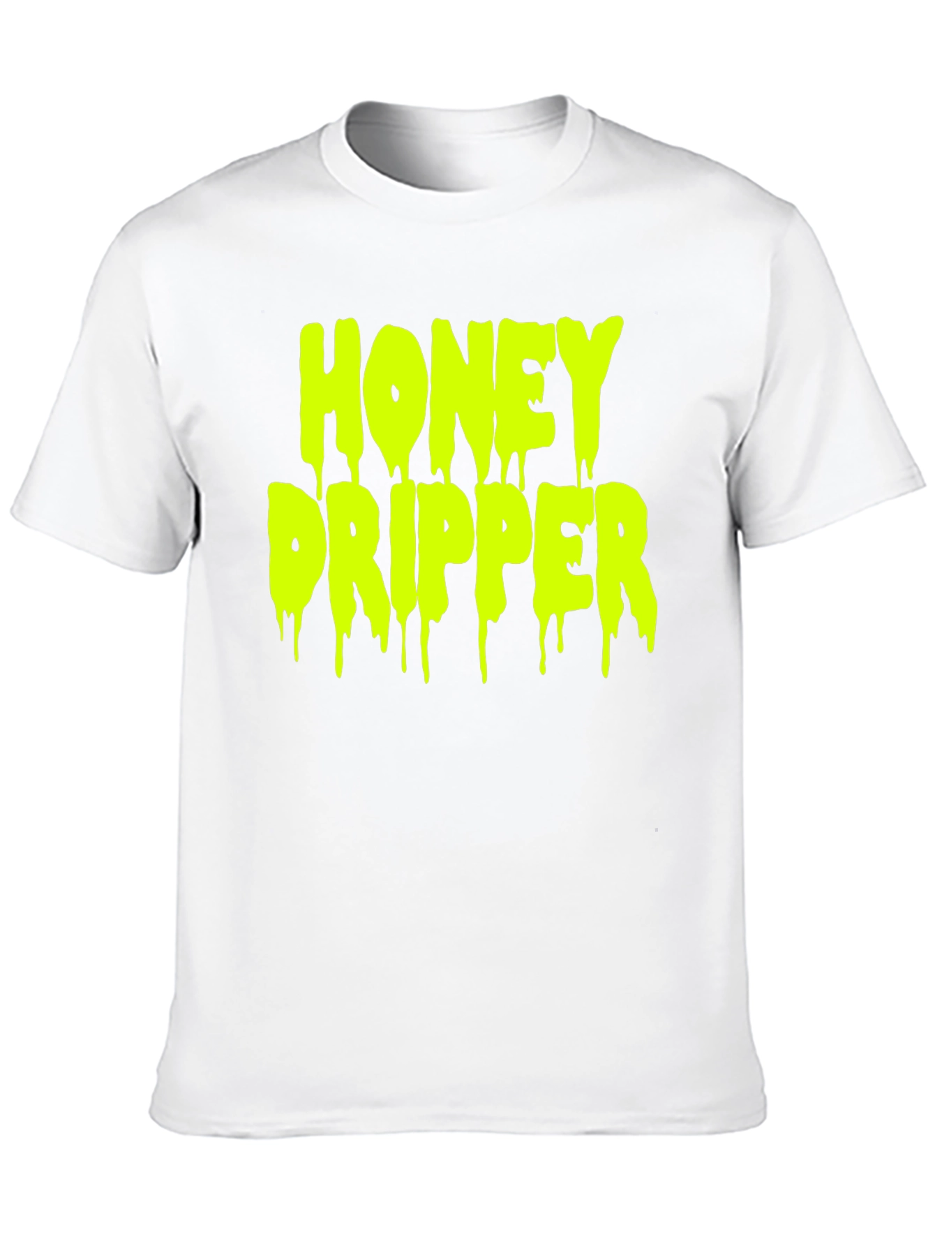 Black Honey Dripper Graphic Tee - Cool Streetwear Shirt view 10
